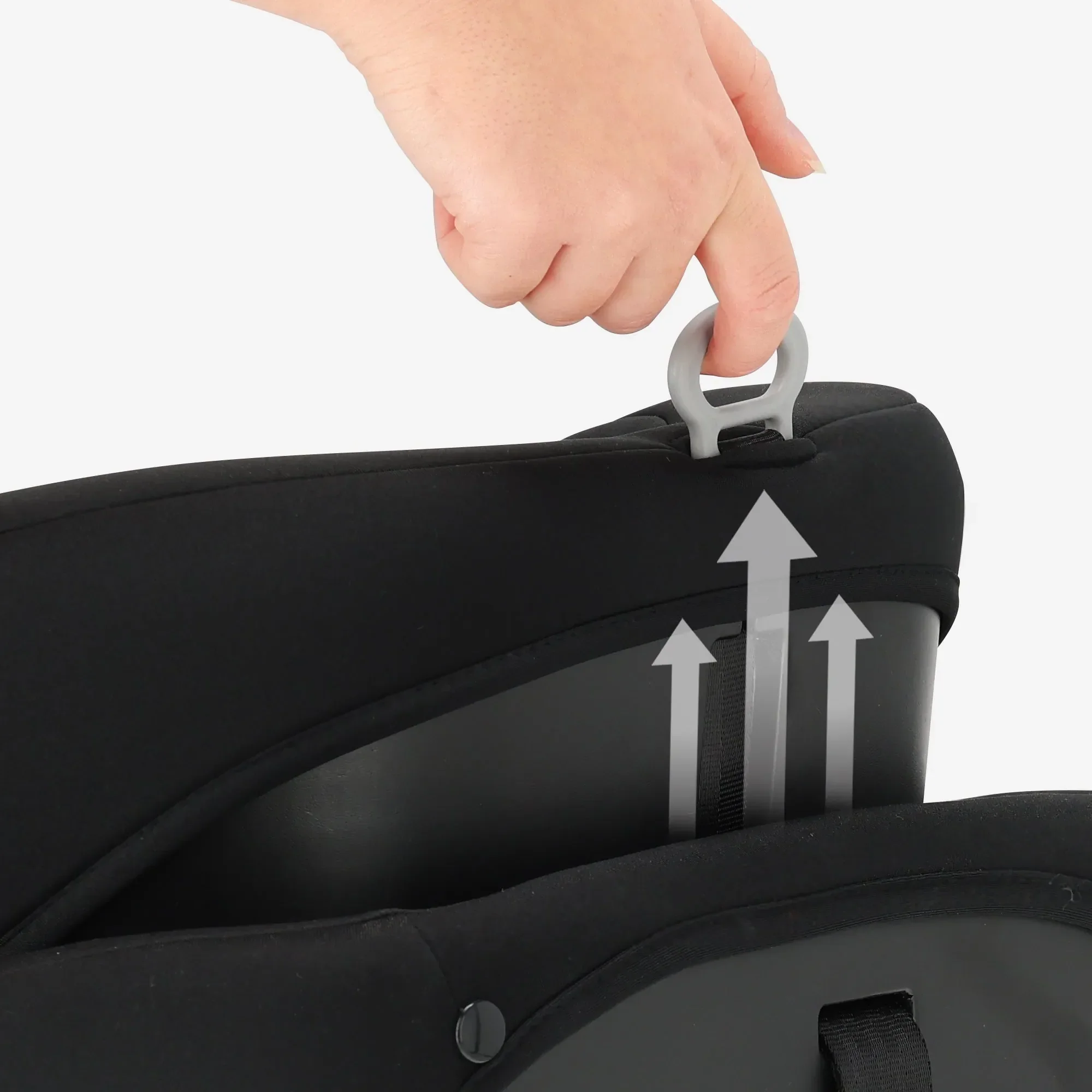 Carter Luxe i-Size/isofix Silla de auto 76-150 cm - 9-36 kg - Asiento profundo - Reposacabezas ajustable - Sistemas de seguridad - Fácil de limpiar - Grupo 1/2/3 - Image 11