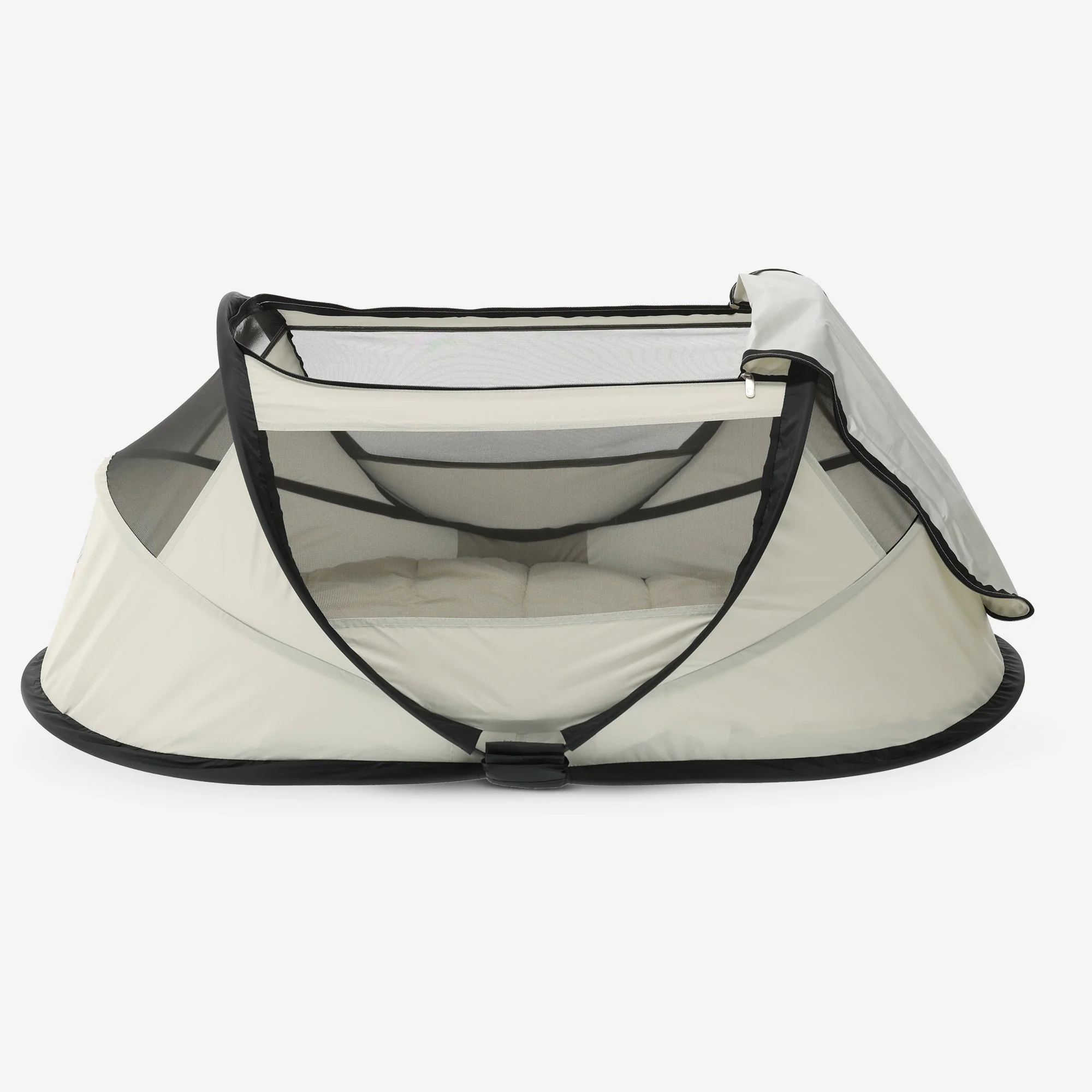 BabyBox: tienda de campaña para bebés, cuna de camping + mantita de algodón - Marfil - Image 4