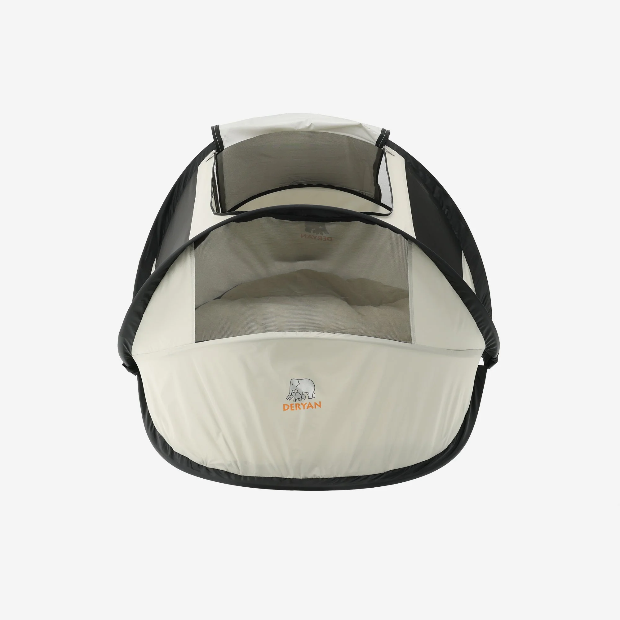 BabyBox: tienda de campaña para bebés, cuna de camping + mantita de algodón - Marfil - Image 8