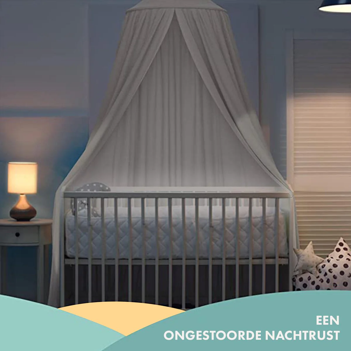 Mosquitera Nougat Vintage 245 cm - Algodón - Poliéster - Mosquitera para bebés - Dosel - Image 6