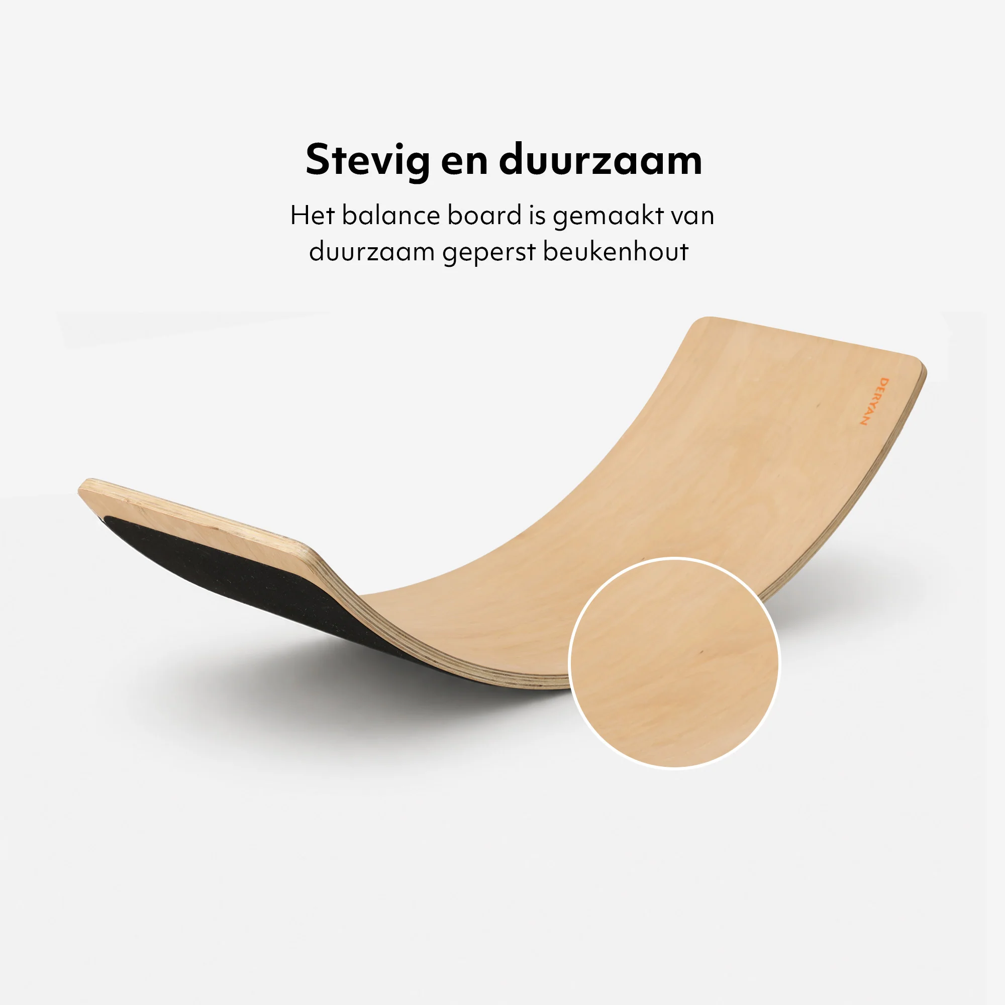Tabla de equilibrio de madera con fieltro 80 cm - Image 10