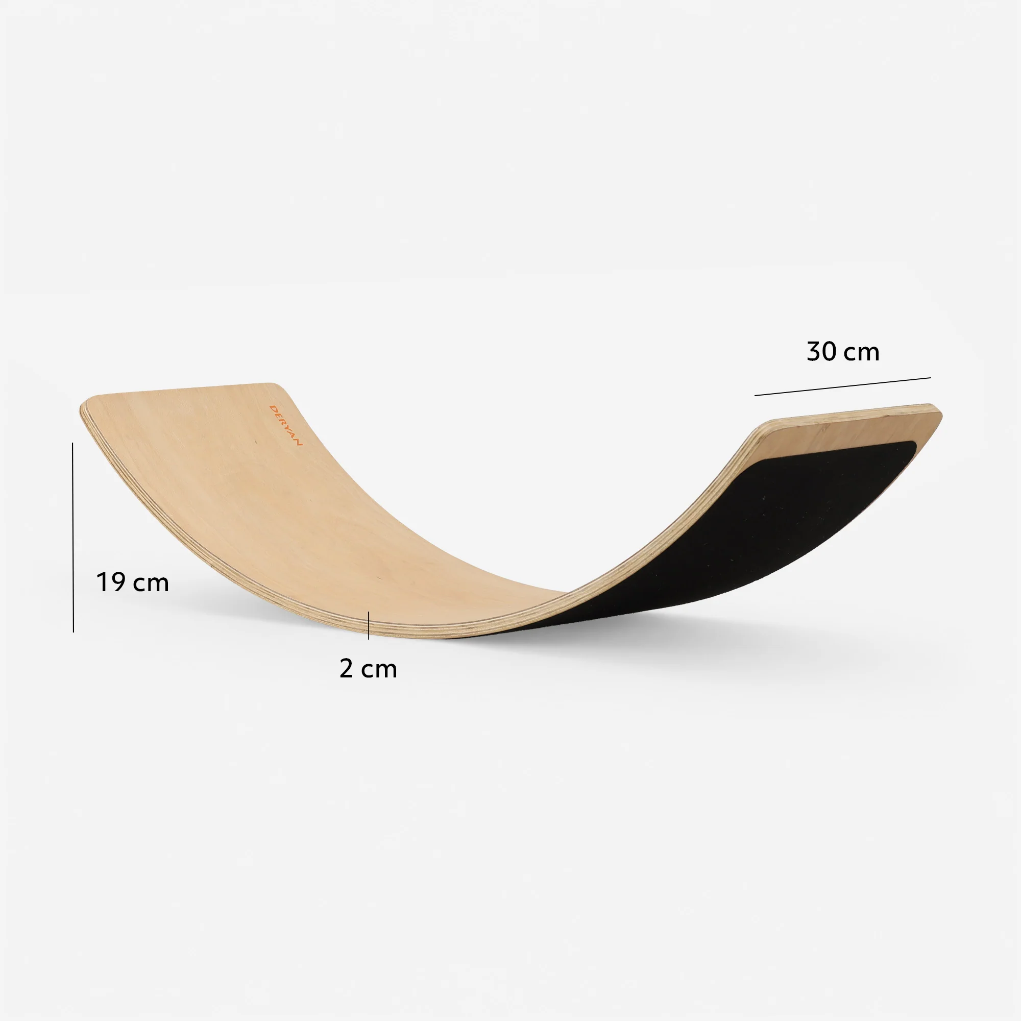 Tabla de equilibrio de madera con fieltro 80 cm - Image 4
