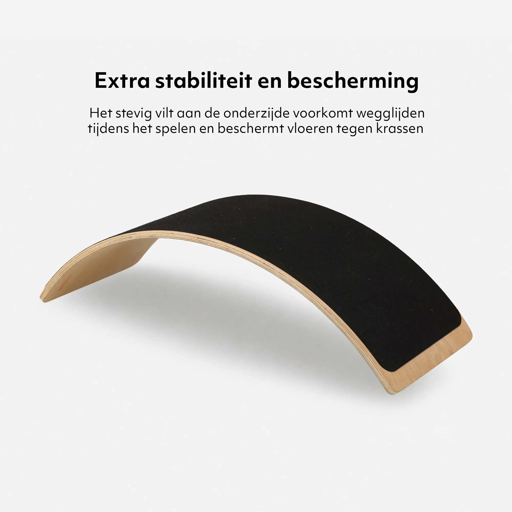 Tabla de equilibrio de madera con fieltro 80 cm - Image 6