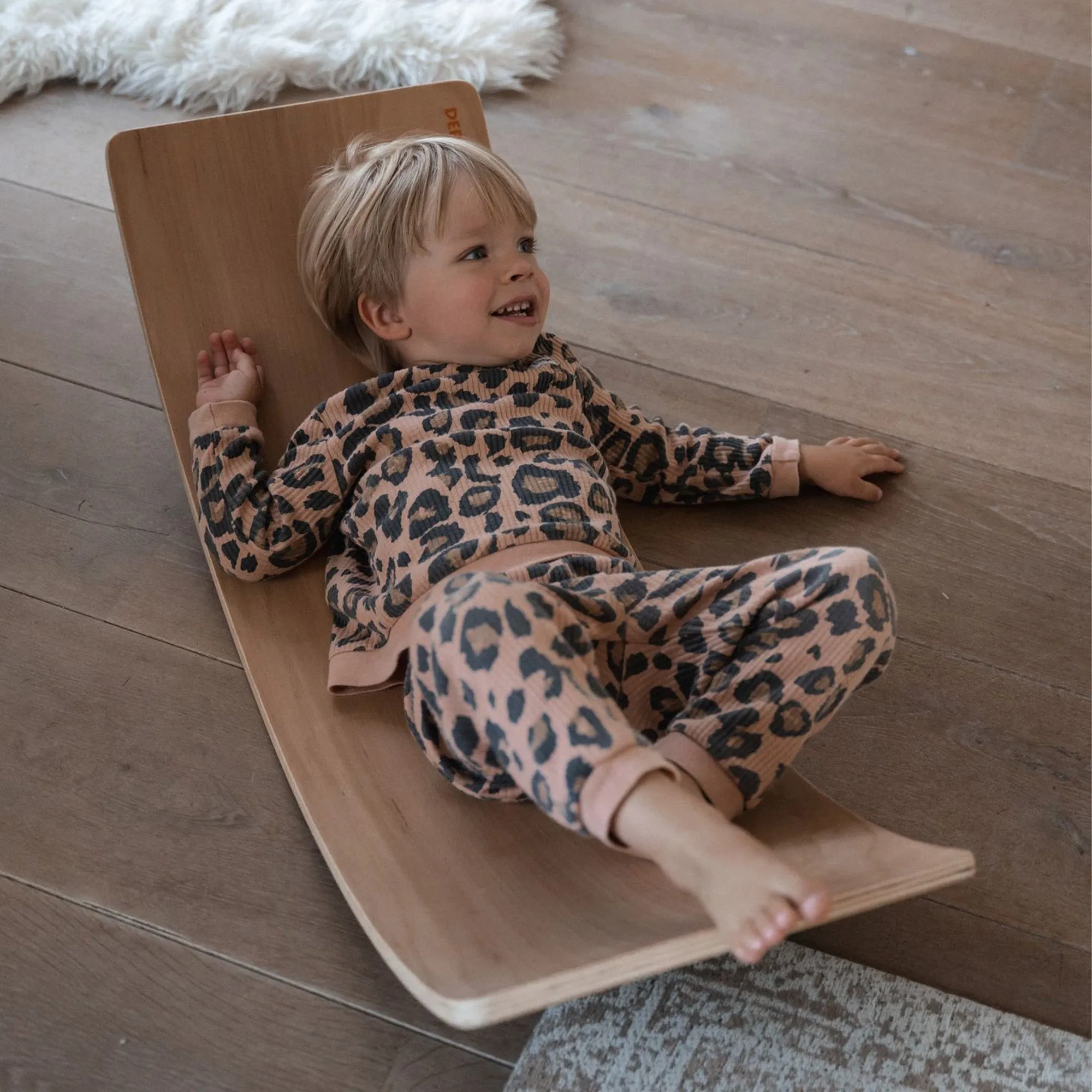 Tabla de equilibrio de madera con fieltro 90 cm - Image 8