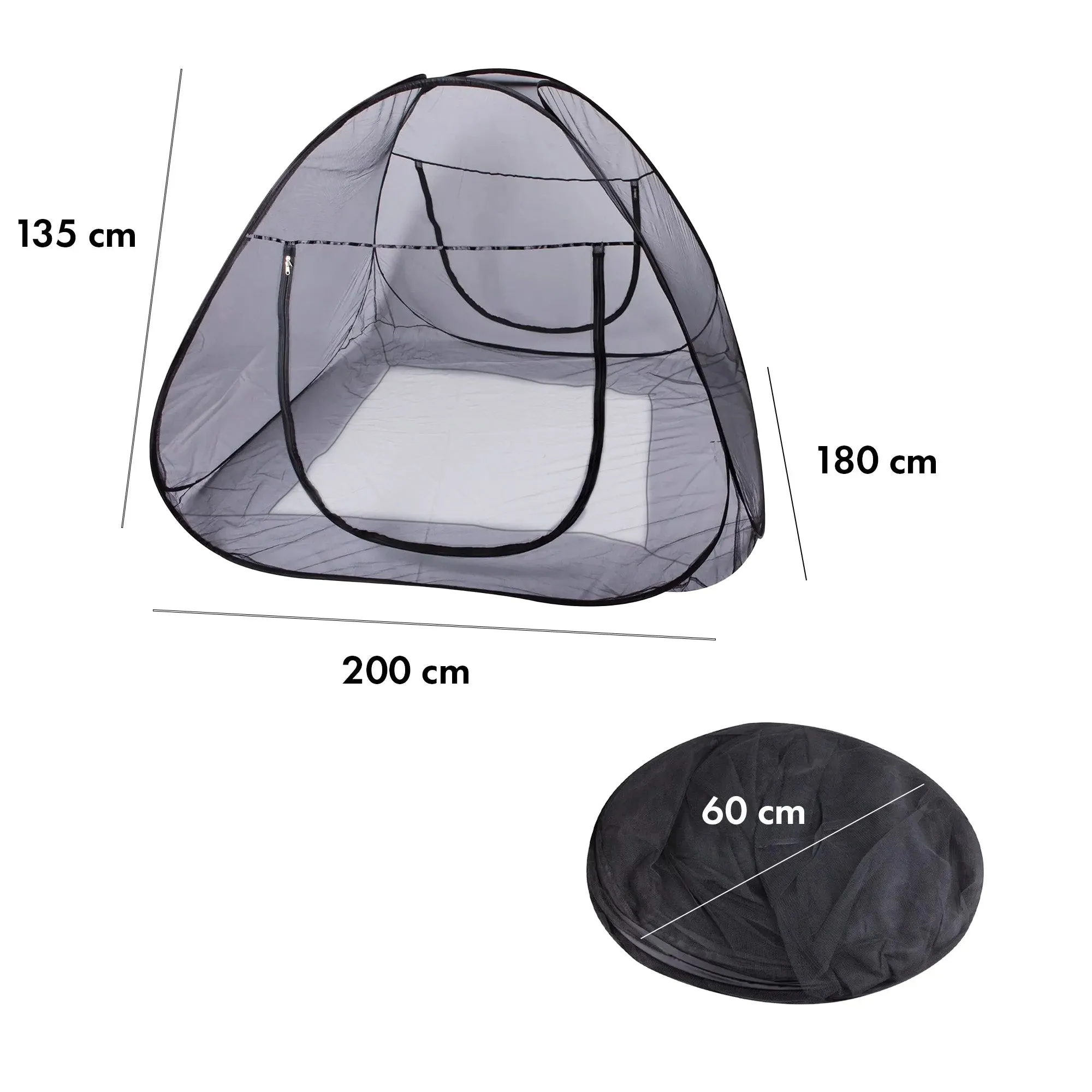 Tienda Mosquitera 2 Pers. - 200x180cm - Image 4