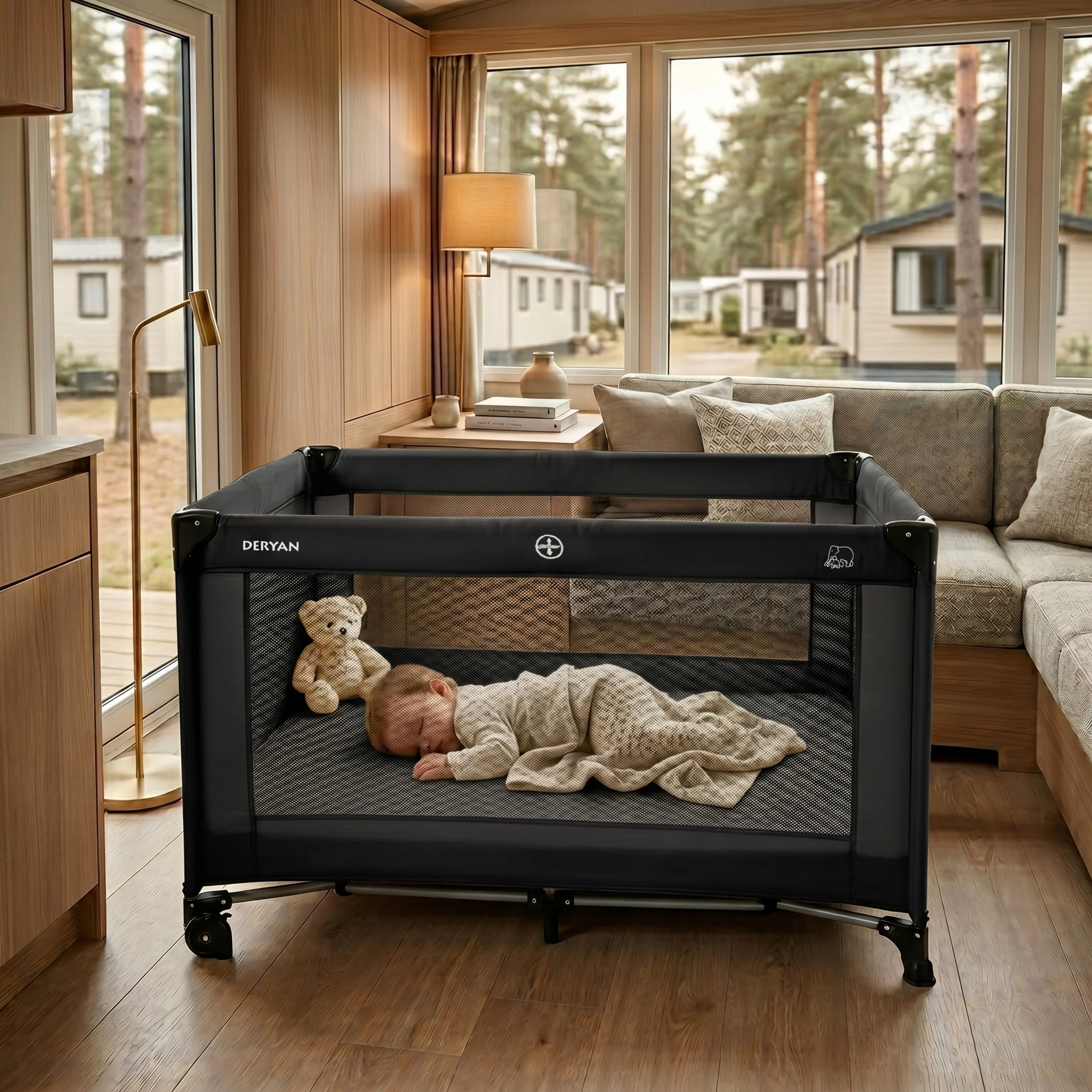 Cama de camping Believer Black - Image 12