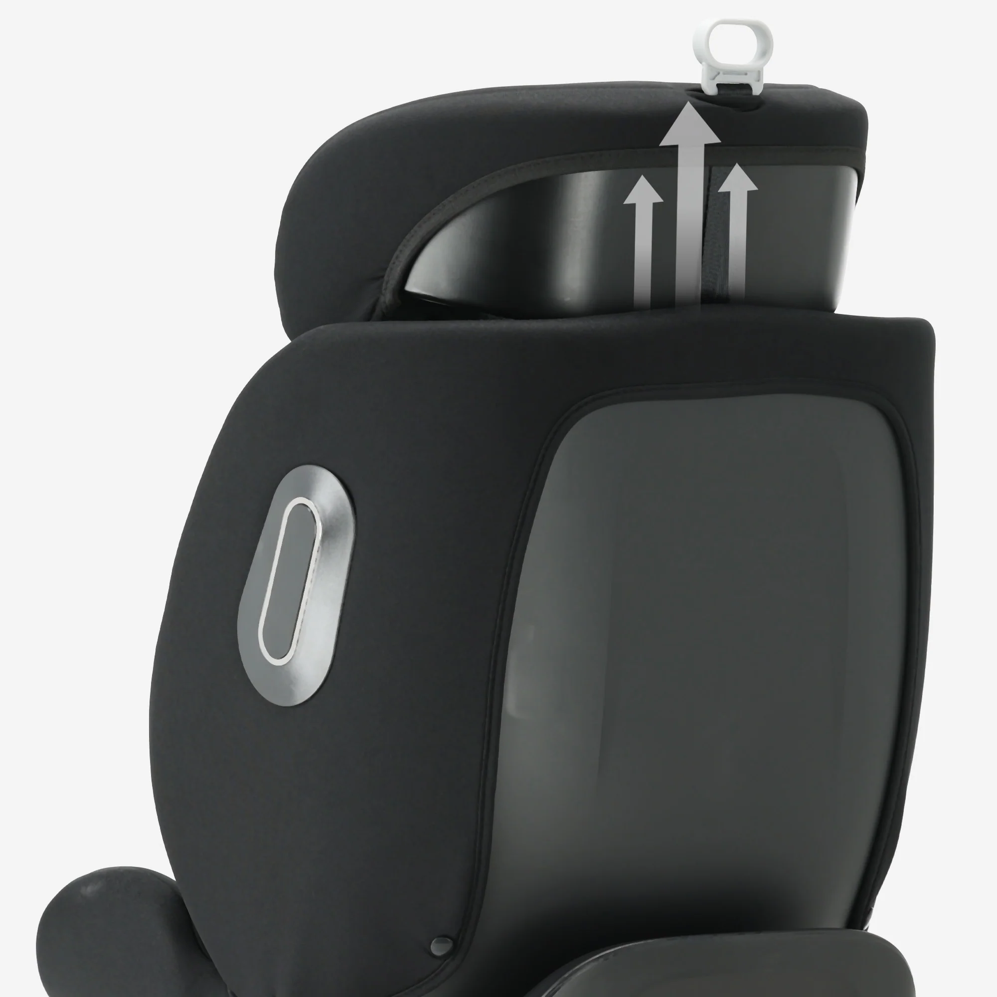 Silla de coche Carly Luxe i-Size - 0-36 kg - Isofix + pata de apoyo - Giratoria 360° - Negro - Image 7