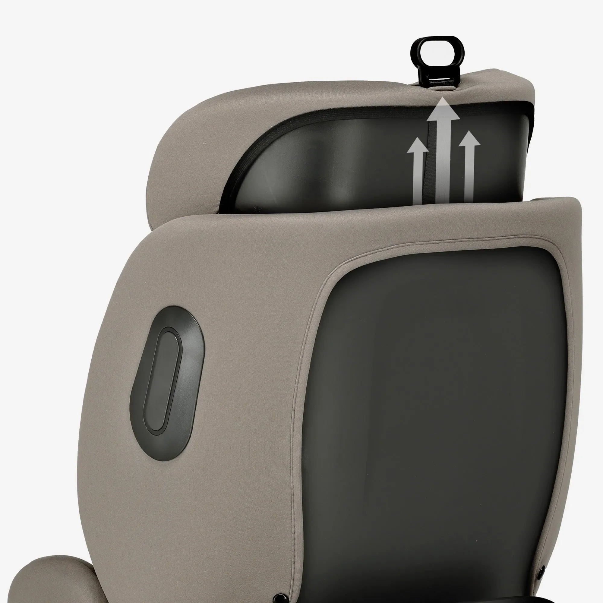 Silla de coche Carly Luxe i-Size - 0-36 kg - Isofix + pata de apoyo - Giratoria 360° - Truffle Sand - Image 8