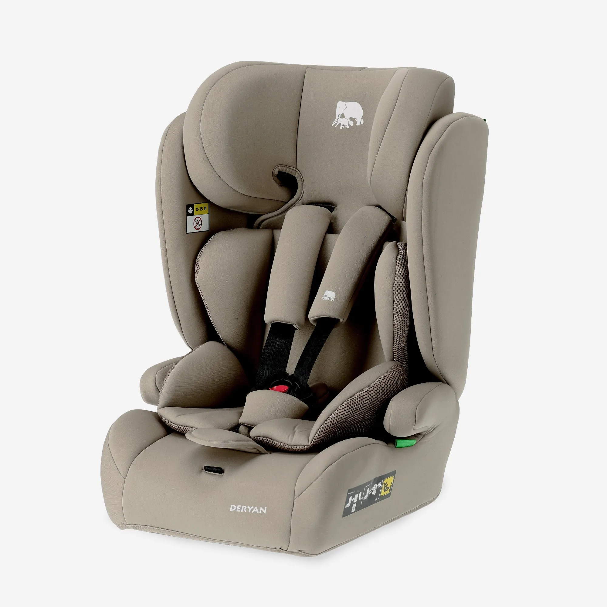 Silla de coche Carter Basic i-Size 76-150 cm - 9-36 kg - Truffle Sand - Image 9