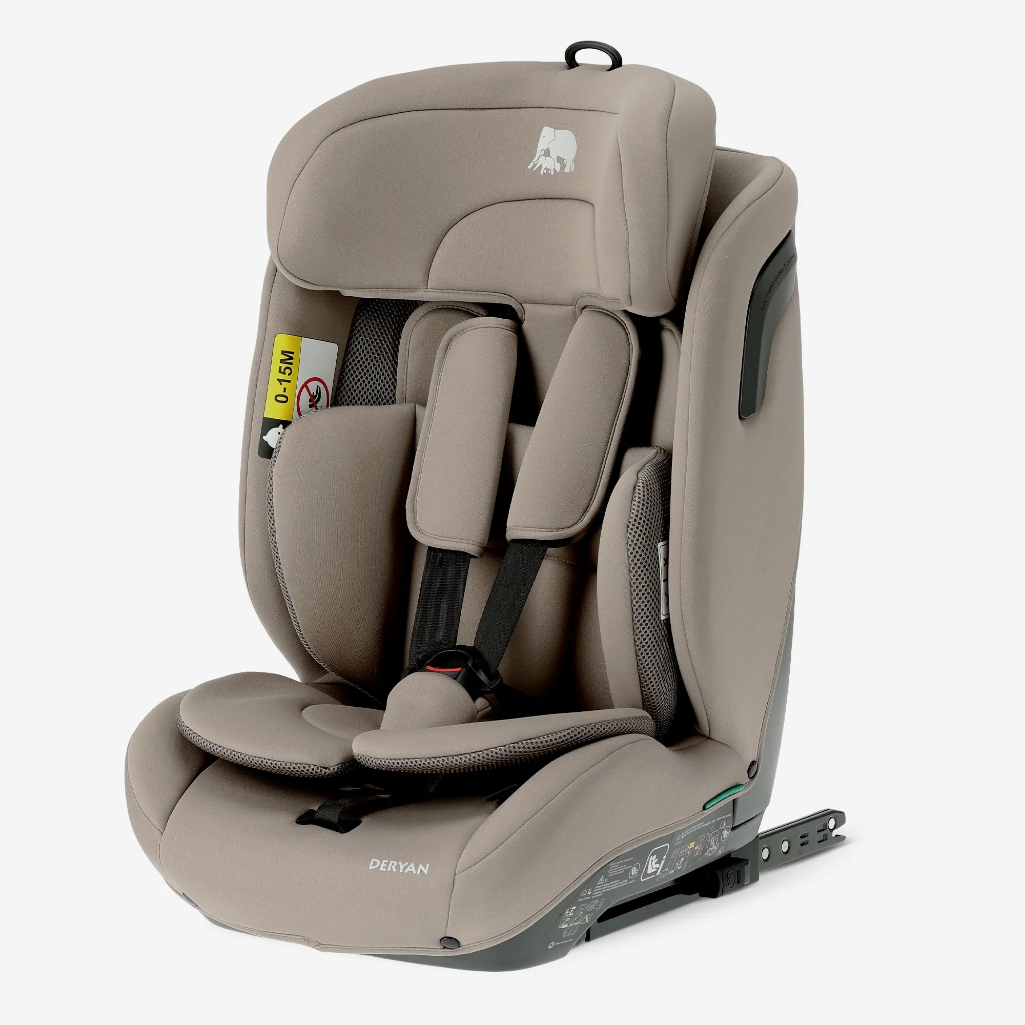 Silla de coche Carter Luxe i-Size/Isofix 76-150 cm - 9-36 kg - Truffle Sand - Image 8