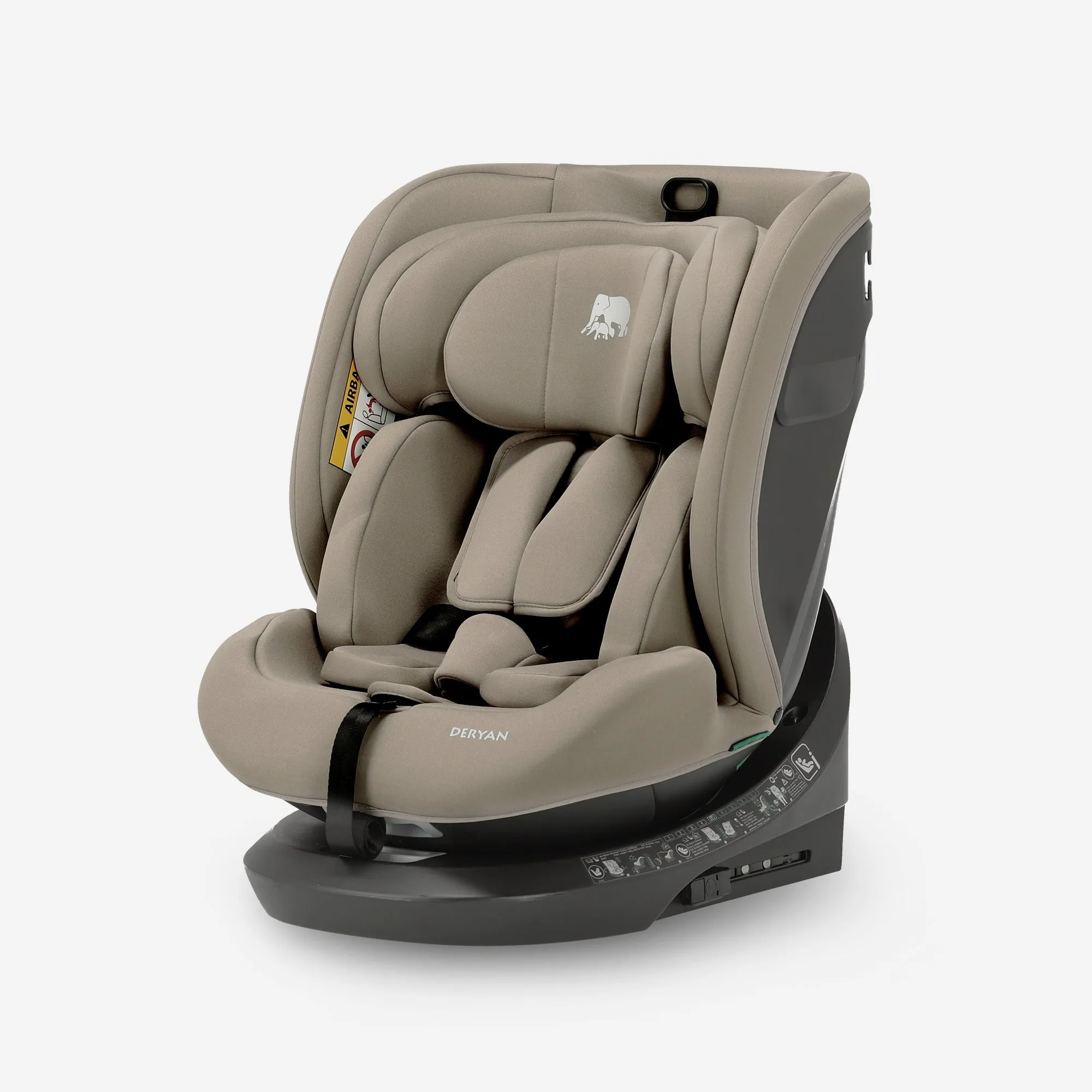 Silla de coche Cassie Luxe i-Size/Isofix 360° 40-150 cm - 0-36 kg - Truffle Sand - Image 4