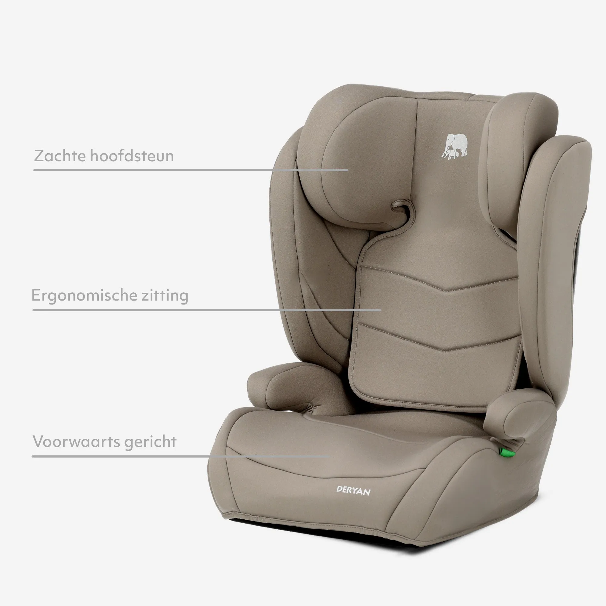 Silla de coche Charlie Basic i-Size - De 3,5 a 12 años aproximadamente - Grupo 2/3 - 100-150 cm - Truffle Sand - Image 5