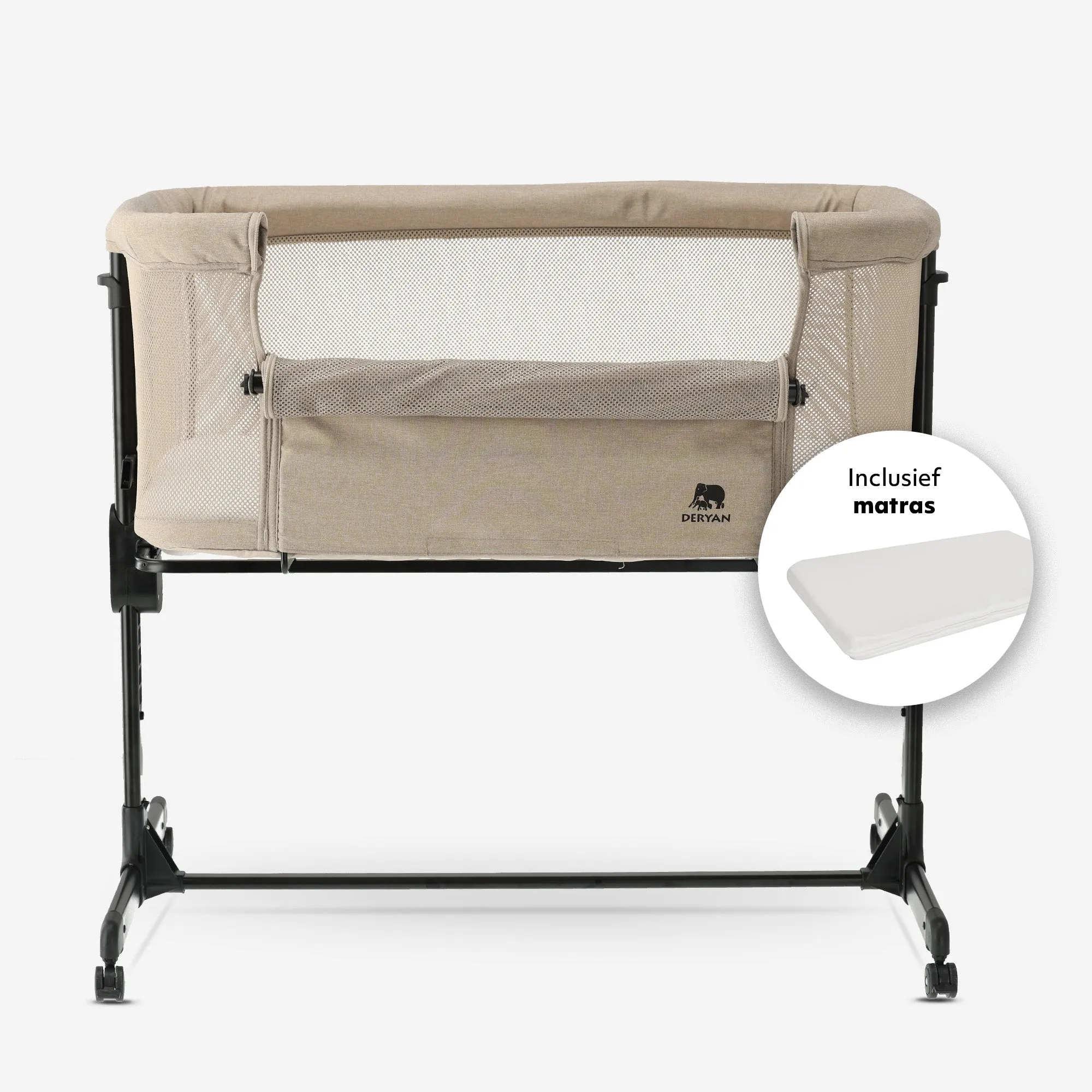 Co-Sleeper Snoozy Cuna - Sand Melange - Image 6