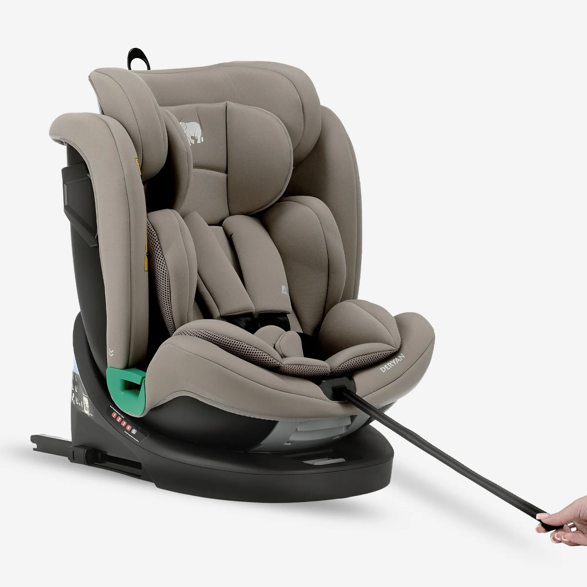 Silla de coche Colin Luxe i-Size/Isofix 360° 40-150 cm - 0-36 kg - Truffle Sand - Image 11