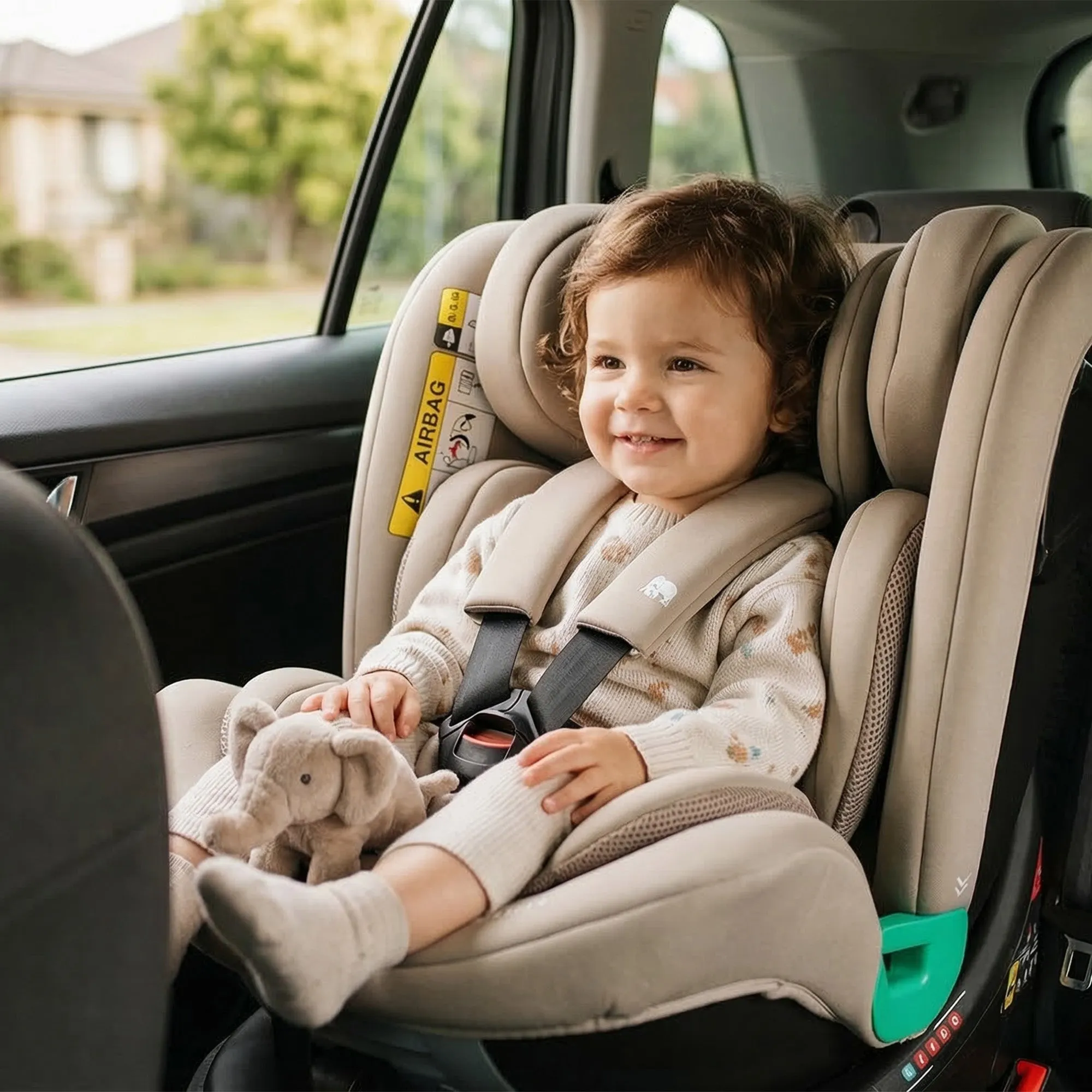 Silla de coche Colin Luxe i-Size/Isofix 360° 40-150 cm - 0-36 kg - Truffle Sand - Image 13
