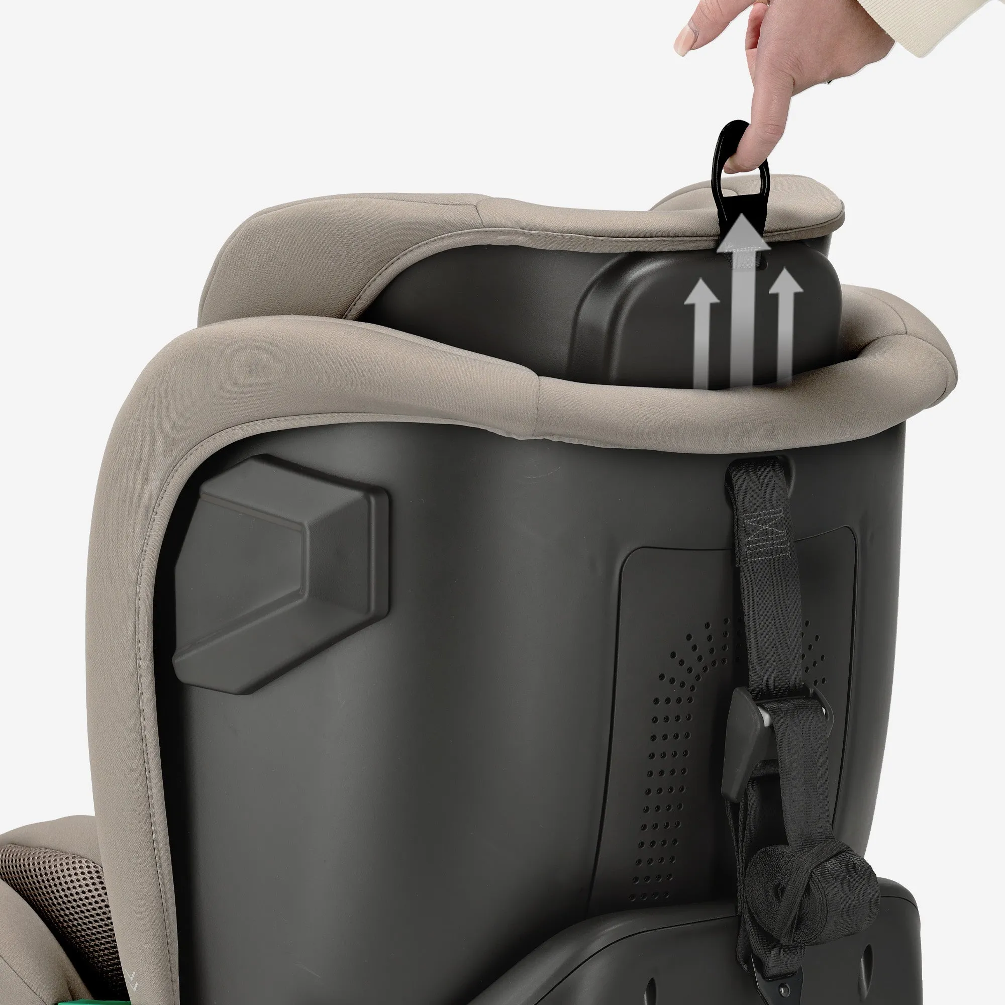 Silla de coche Colin Luxe i-Size/Isofix 360° 40-150 cm - 0-36 kg - Truffle Sand - Image 9