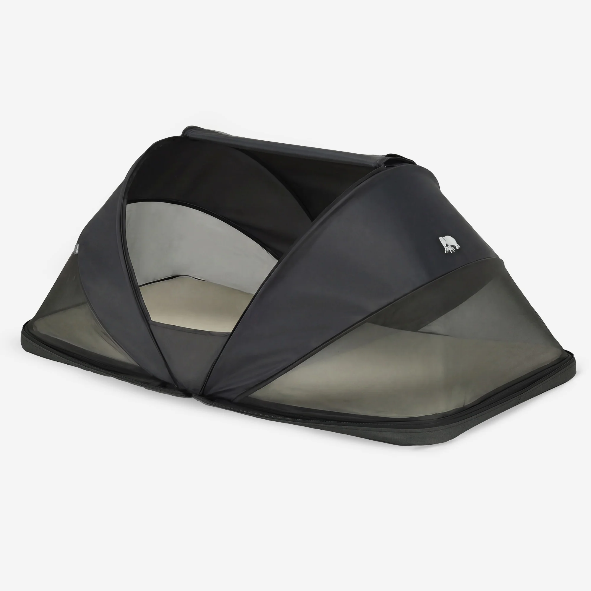 Cuna de camping Cutey - Tienda para bebés - Cuna de viaje - Negro