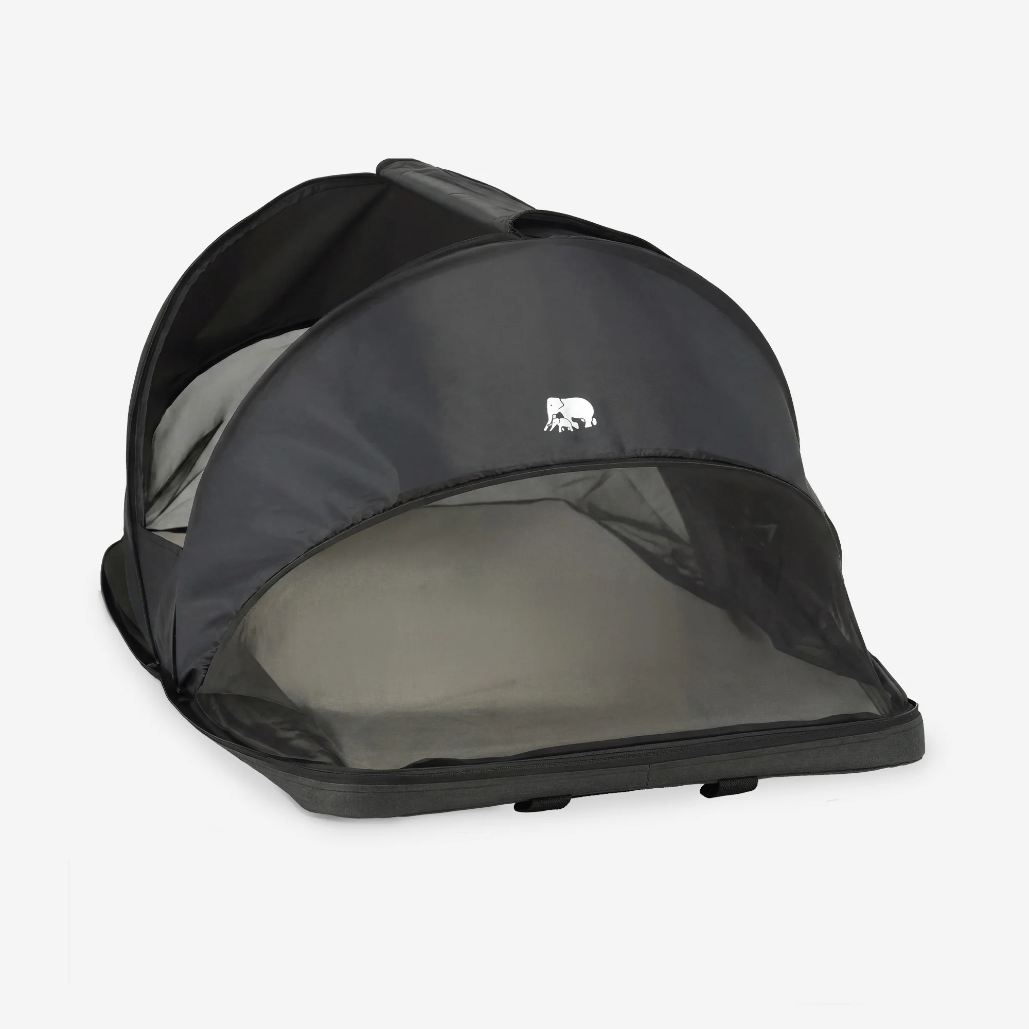 Cuna de camping Cutey - Tienda para bebés - Cuna de viaje - Negro - Image 4