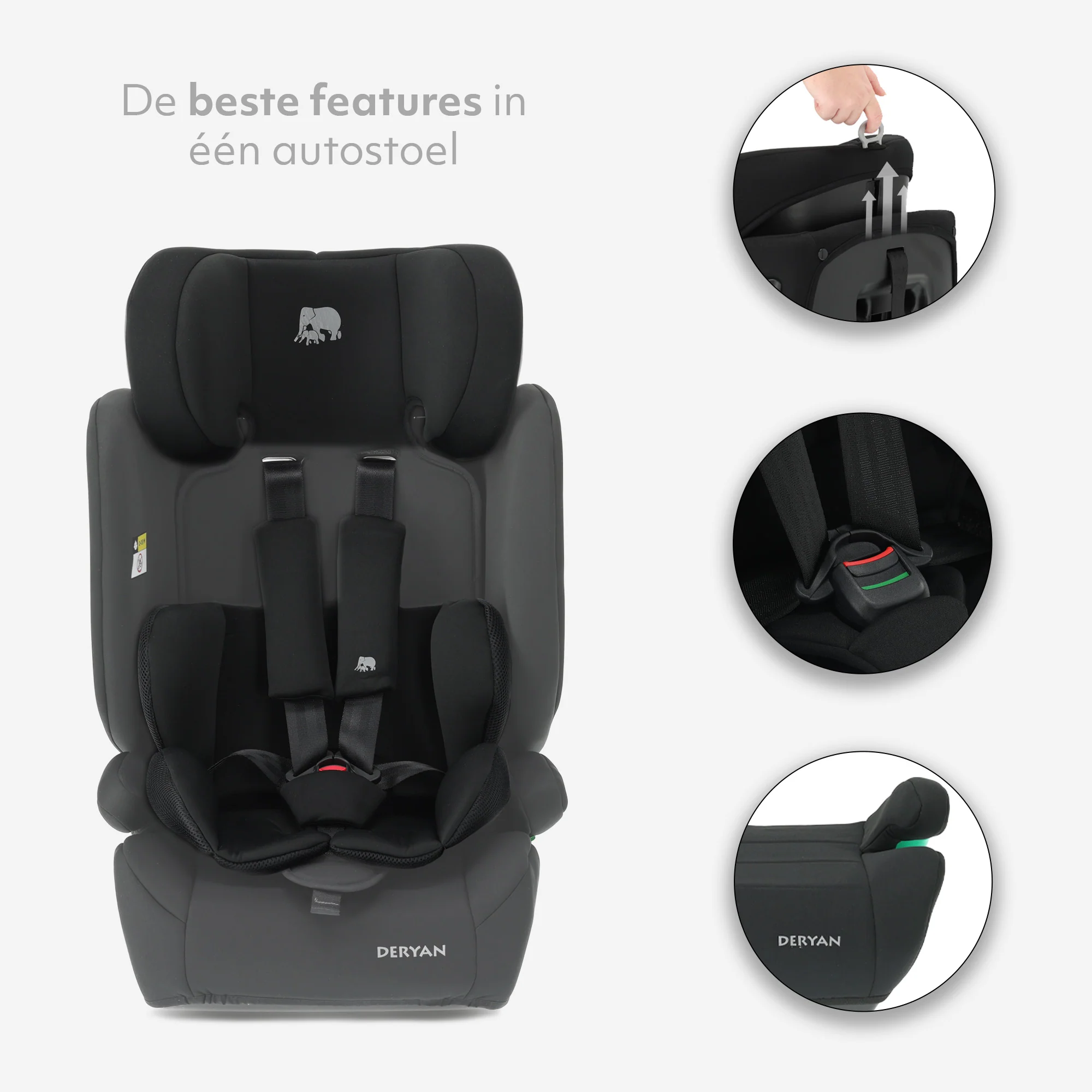 Silla de auto Carter Basic i-Size 76-150 cm - 9-36 kg - Image 7