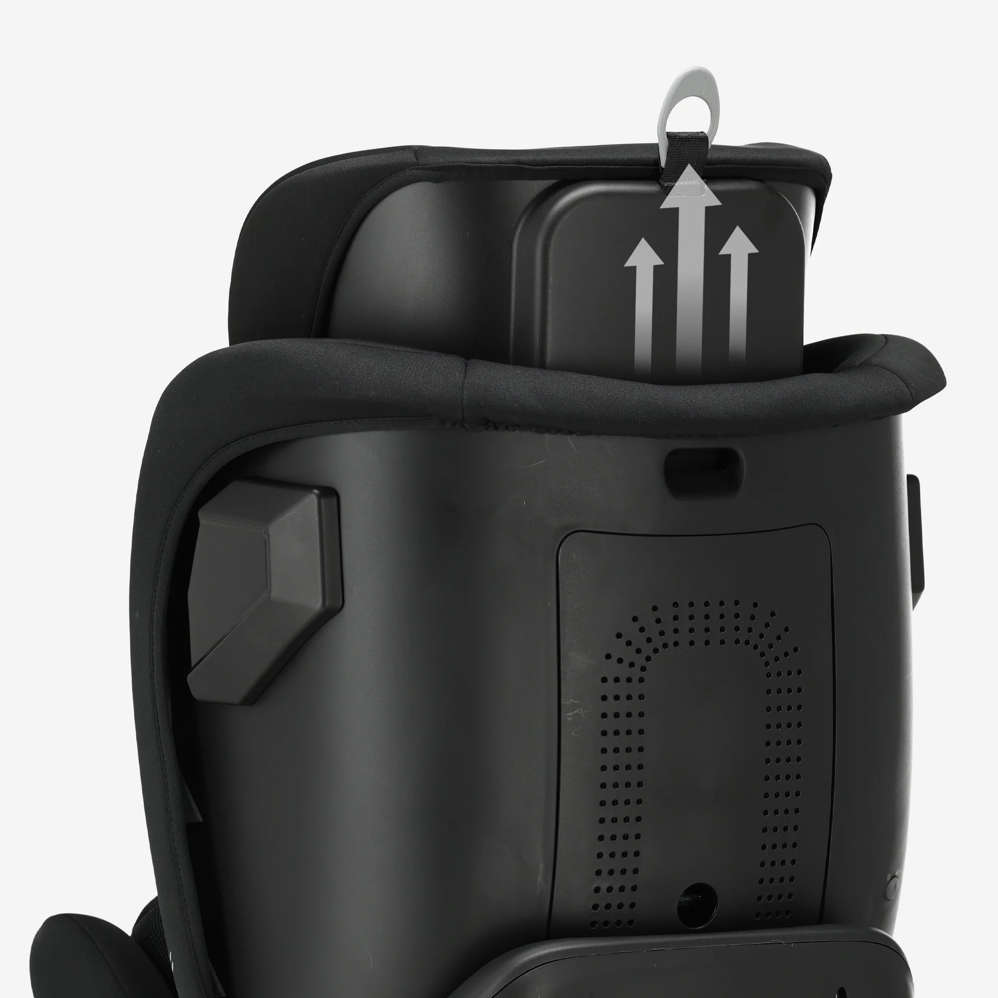 Silla de coche Chase Luxe i-Size - 0-36 kg - Pata de apoyo Isofix - Giratoria 360° - Negro - Image 11