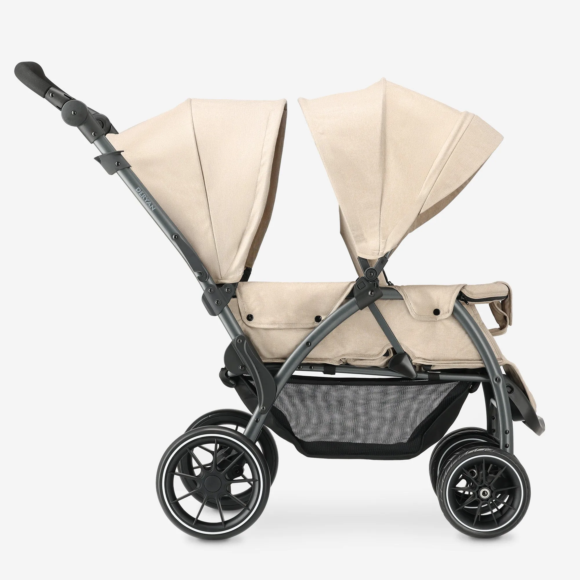 Carrito doble Elena Nougat - Image 3