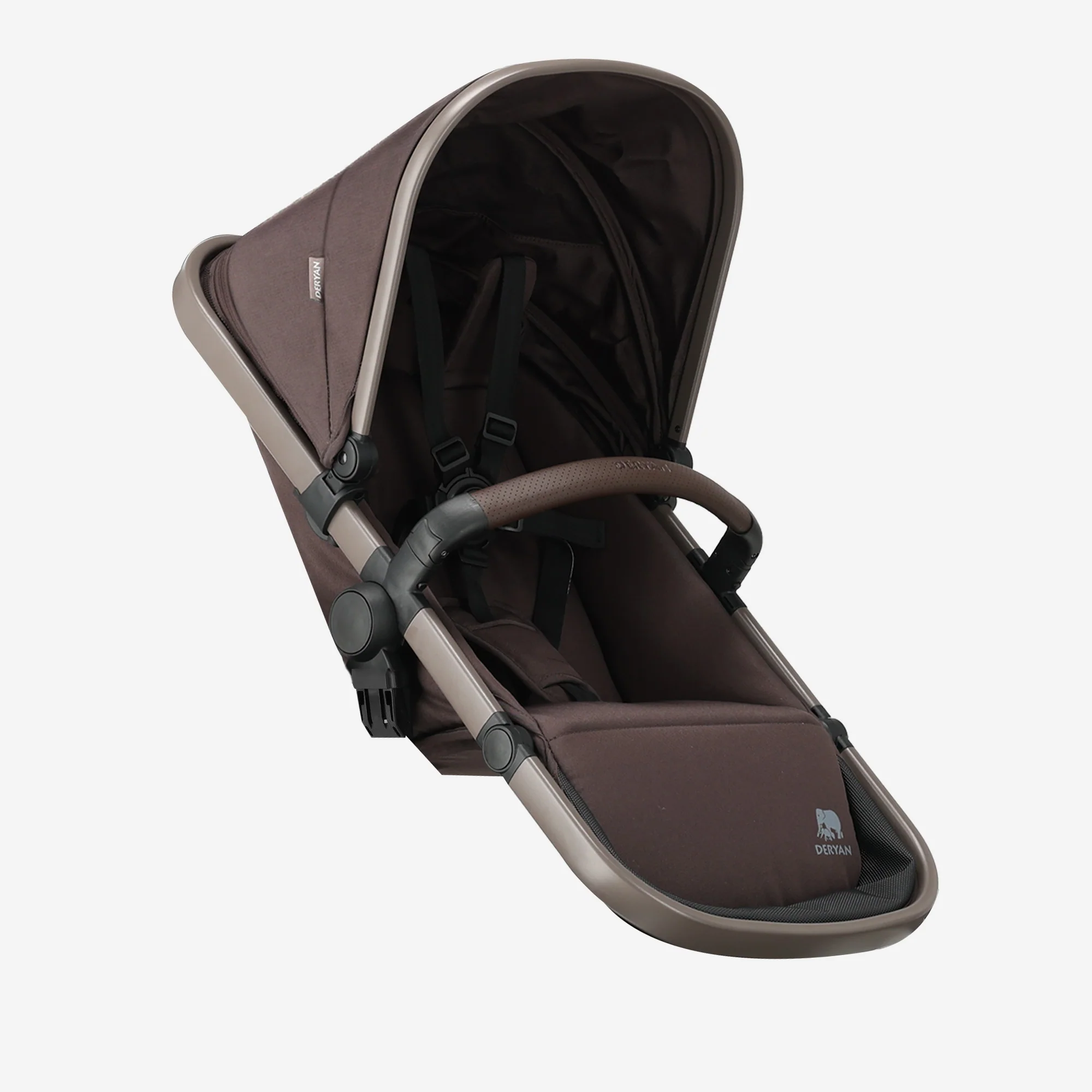 Evy/V3 Segunda silla - Asiento adicional color chocolate