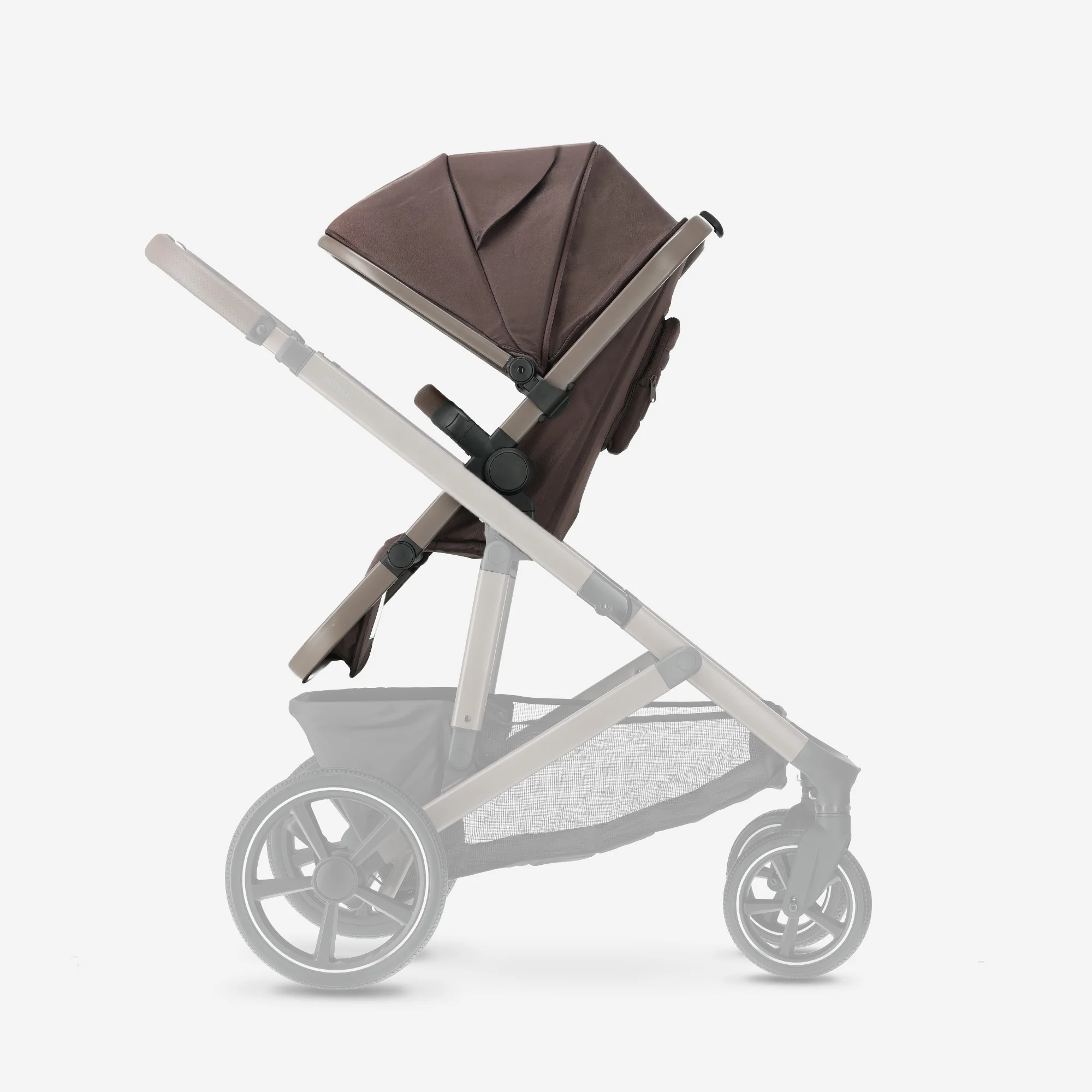 Evy/V3 Segunda silla - Asiento adicional color chocolate - Image 3