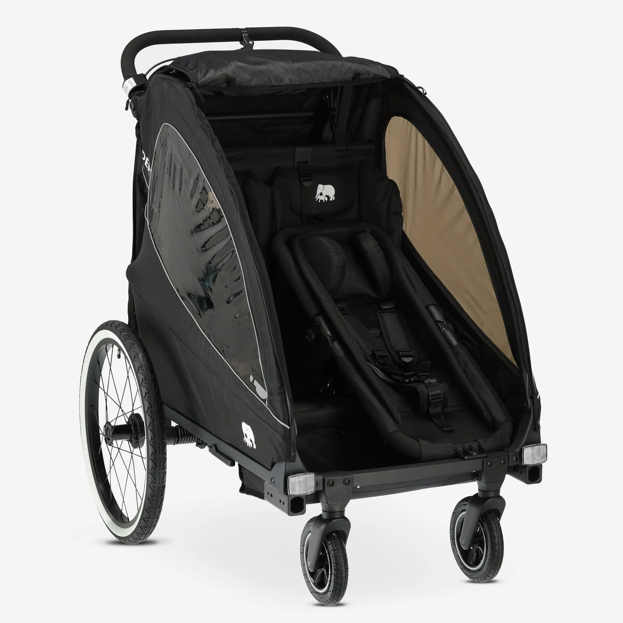 Remolque de bicicleta Silla de bebé - Image 6