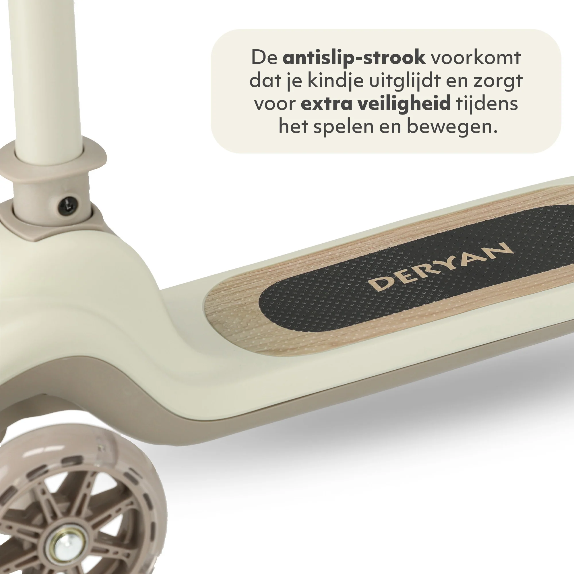 Harvey Kids scooter 3 ruedas - grupo de edad 3+ - max 50kg - luces LED en las ruedas - altura ajustable 65-70-75-80 cm - Gris - Image 5