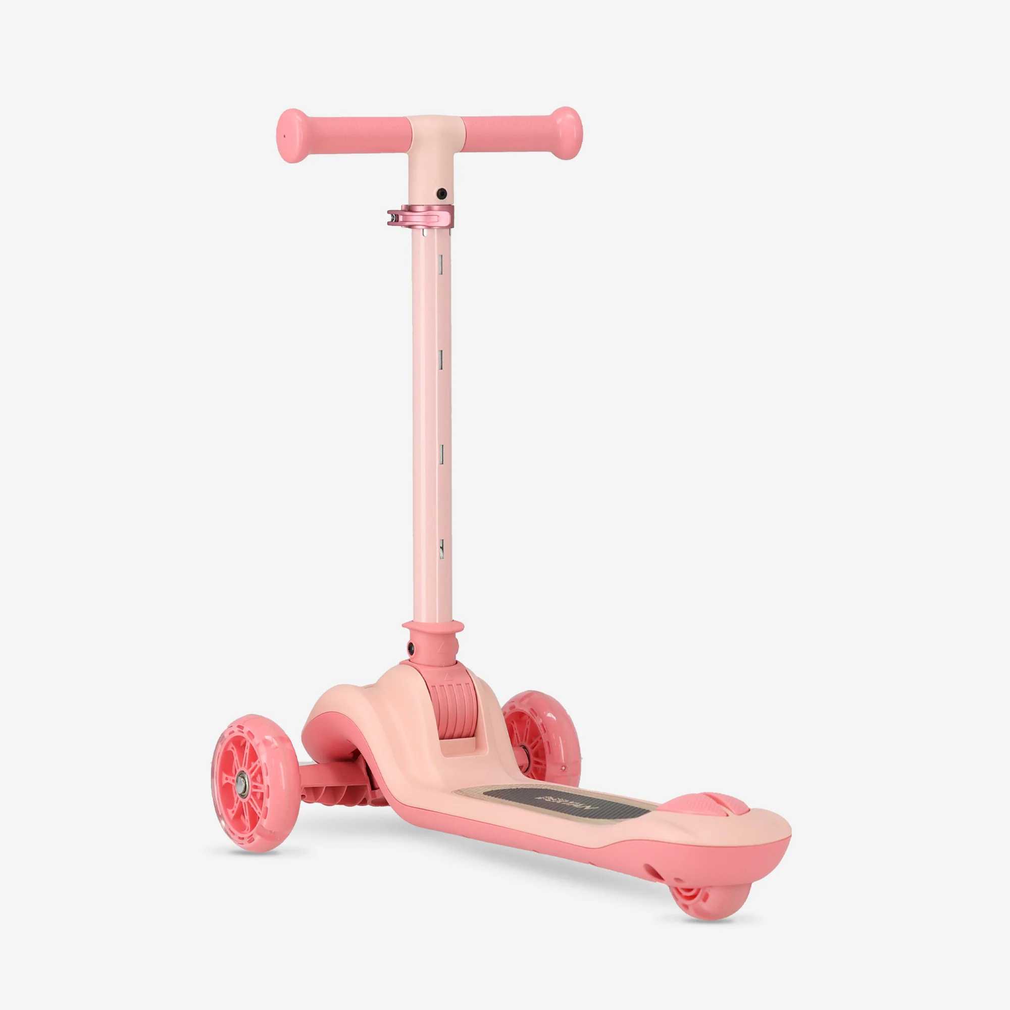 Harvey Kids scooter 3 ruedas - grupo de edad 3+ - max 50kg - luces LED en las ruedas - altura ajustable 65-70-75-80 cm - Rosa - Image 7