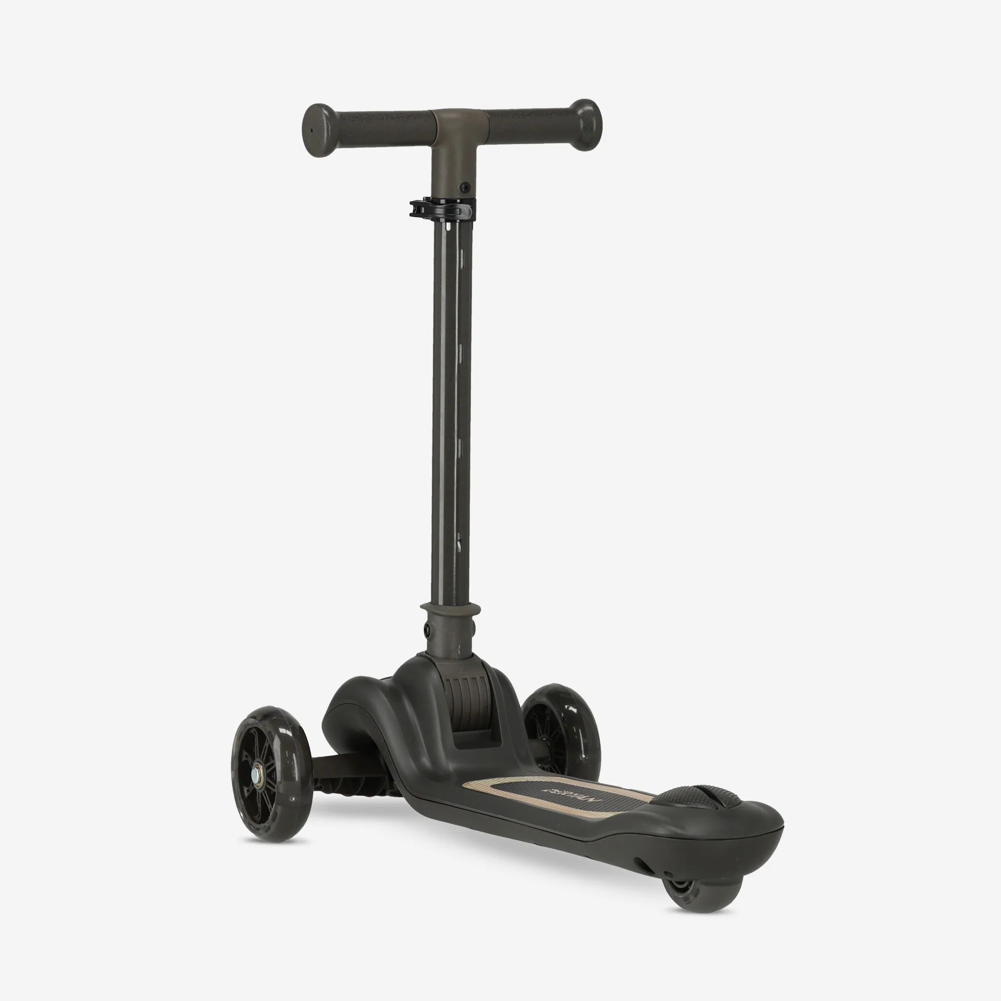 Harvey Kids scooter 3 ruedas - grupo de edad 3+ - max 50kg - luces LED en las ruedas - altura ajustable 65-70-75-80 cm - Negro - Image 4