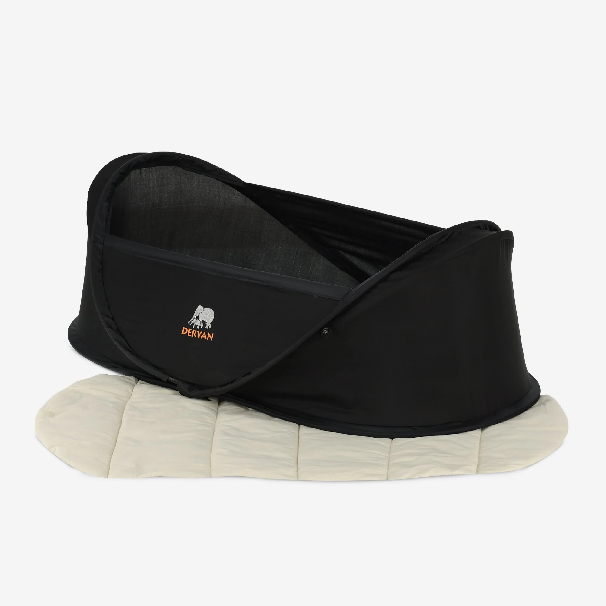 Cuna de camping para bebés - Negro - Image 7