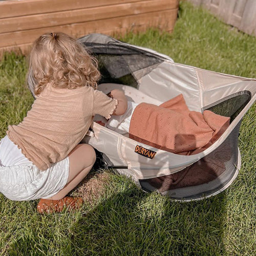 Cuna de camping Infant Deluxe BabyBox - Color crema - Image 6