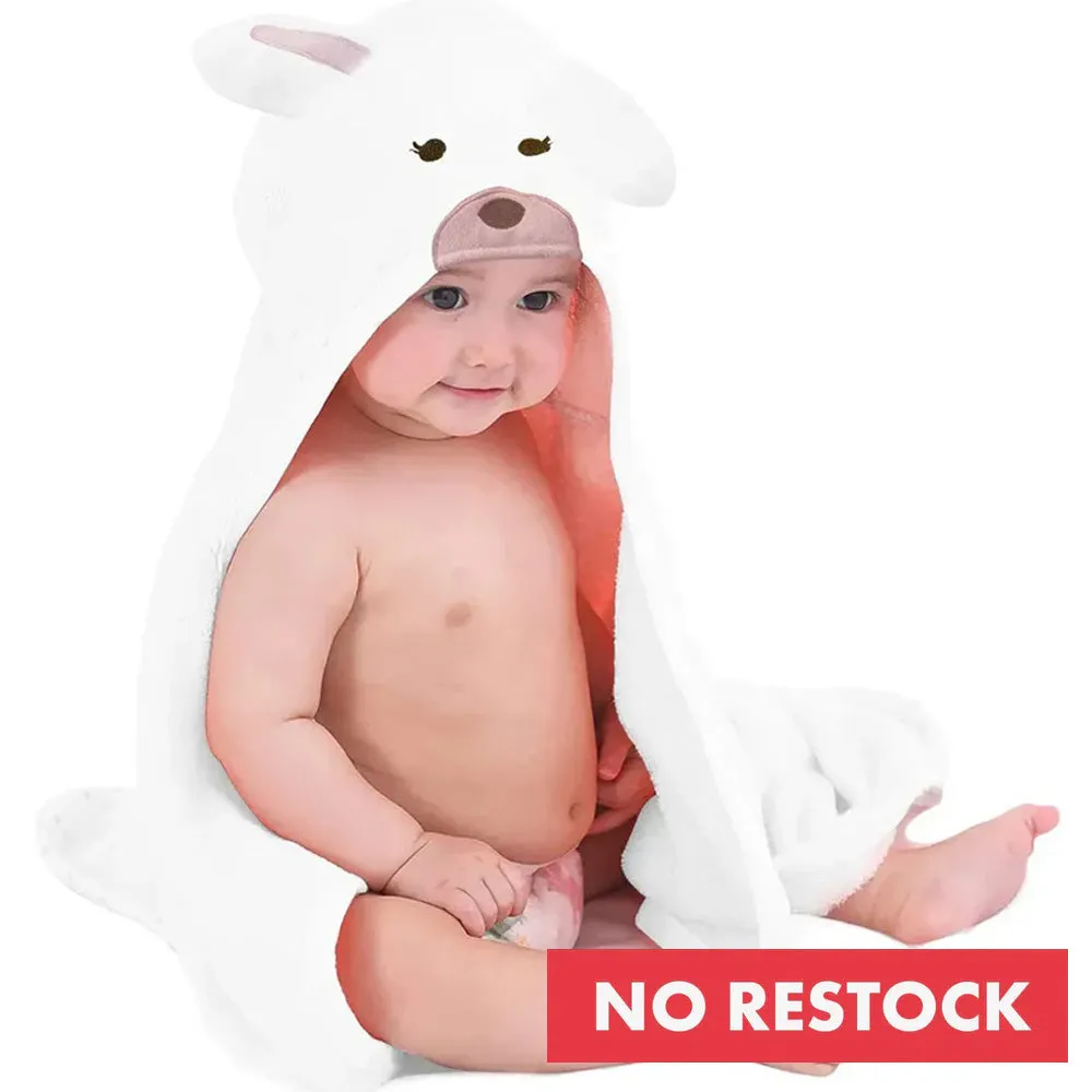 Manta polar multifuncional con capucha Rabbit Pink - Wrap Blanket - Manta 75x100 cm