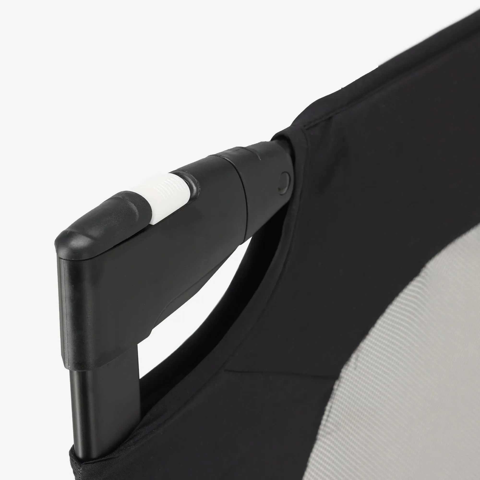 Barrera de Cama de Lujo 120 cm Negro - Image 5
