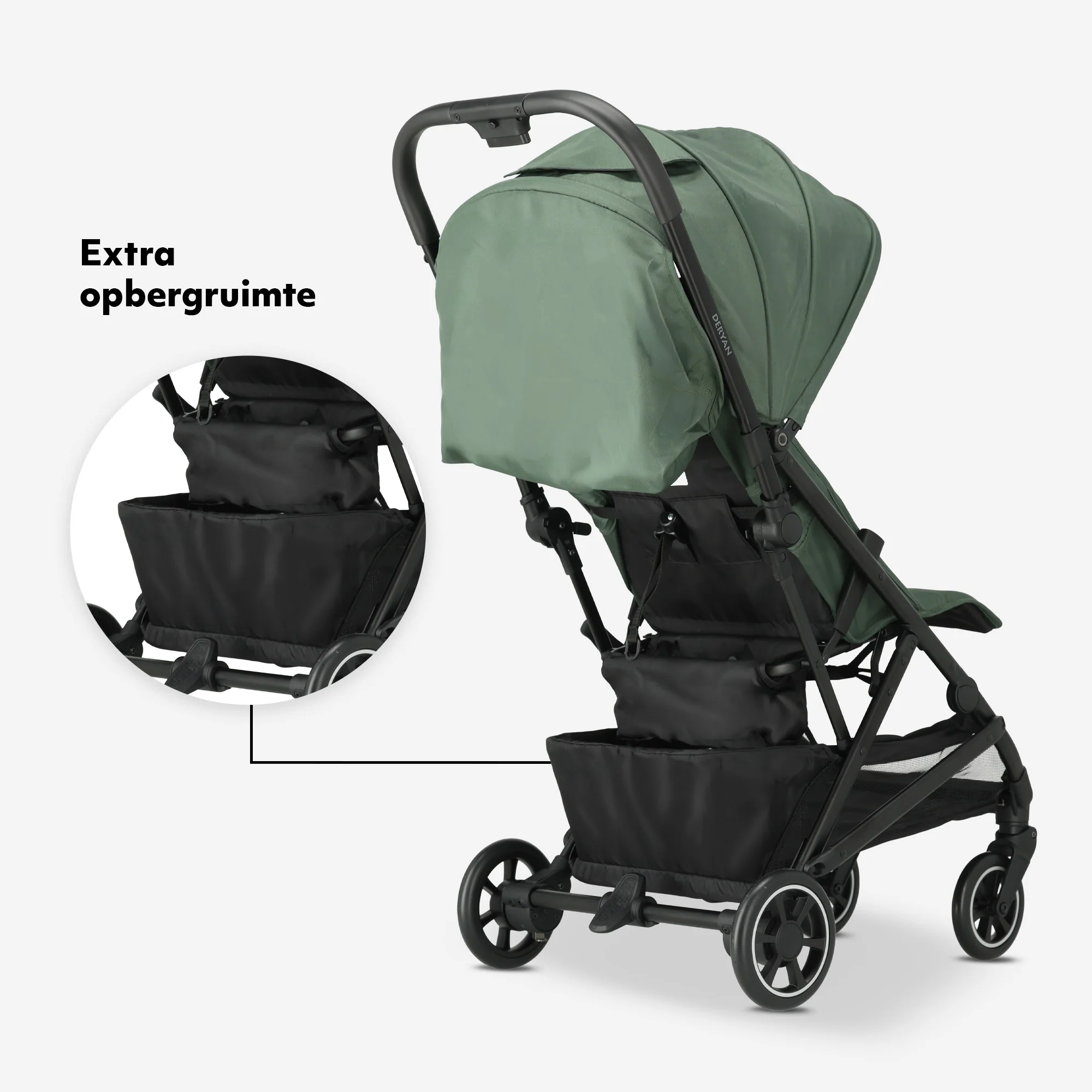 Cochecito ligero de lujo Easy² - Verde - Image 11