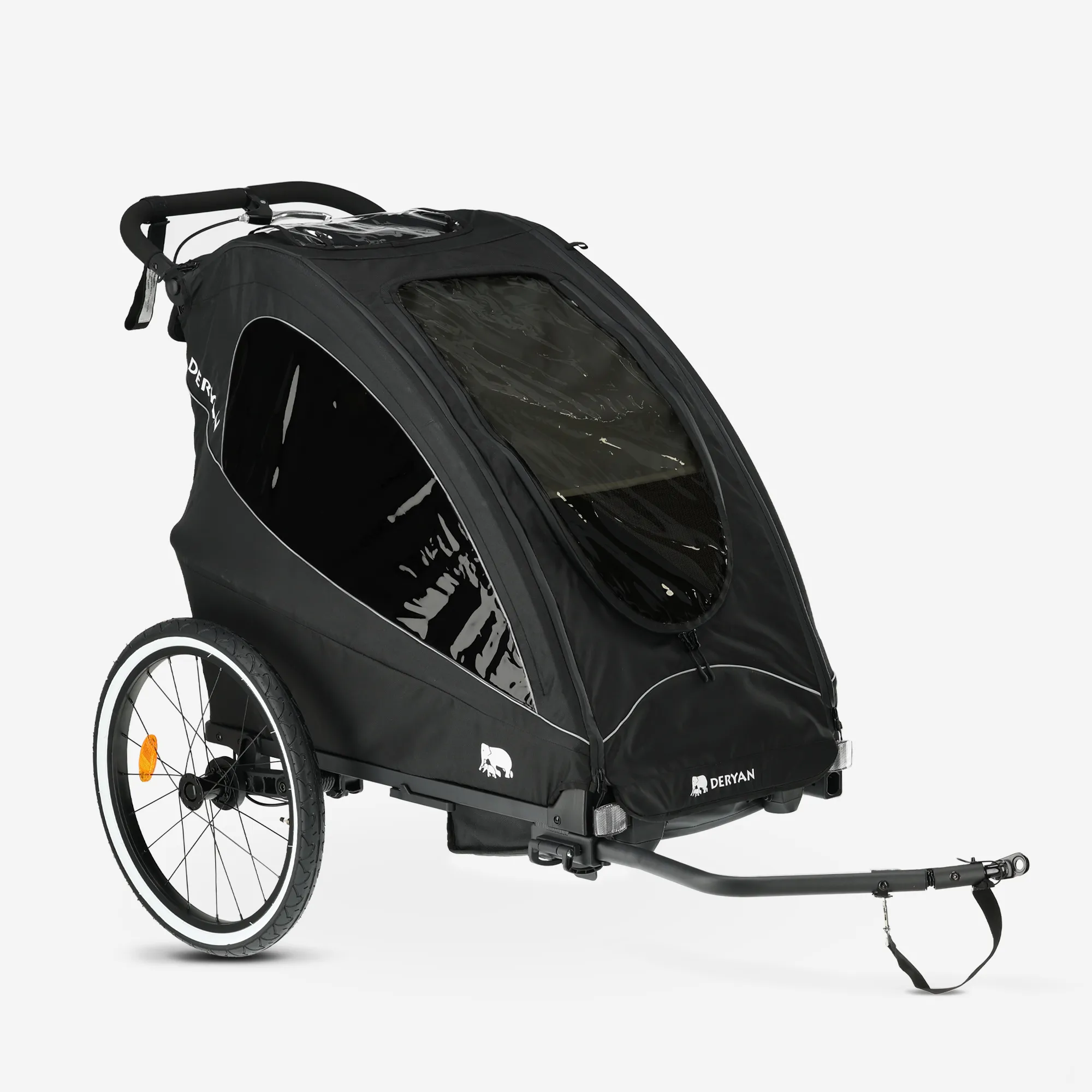 Carrito de Bicicleta de Lujo - carrito de bicicleta y cochecito y cochecito de running - 1 persona - Image 6