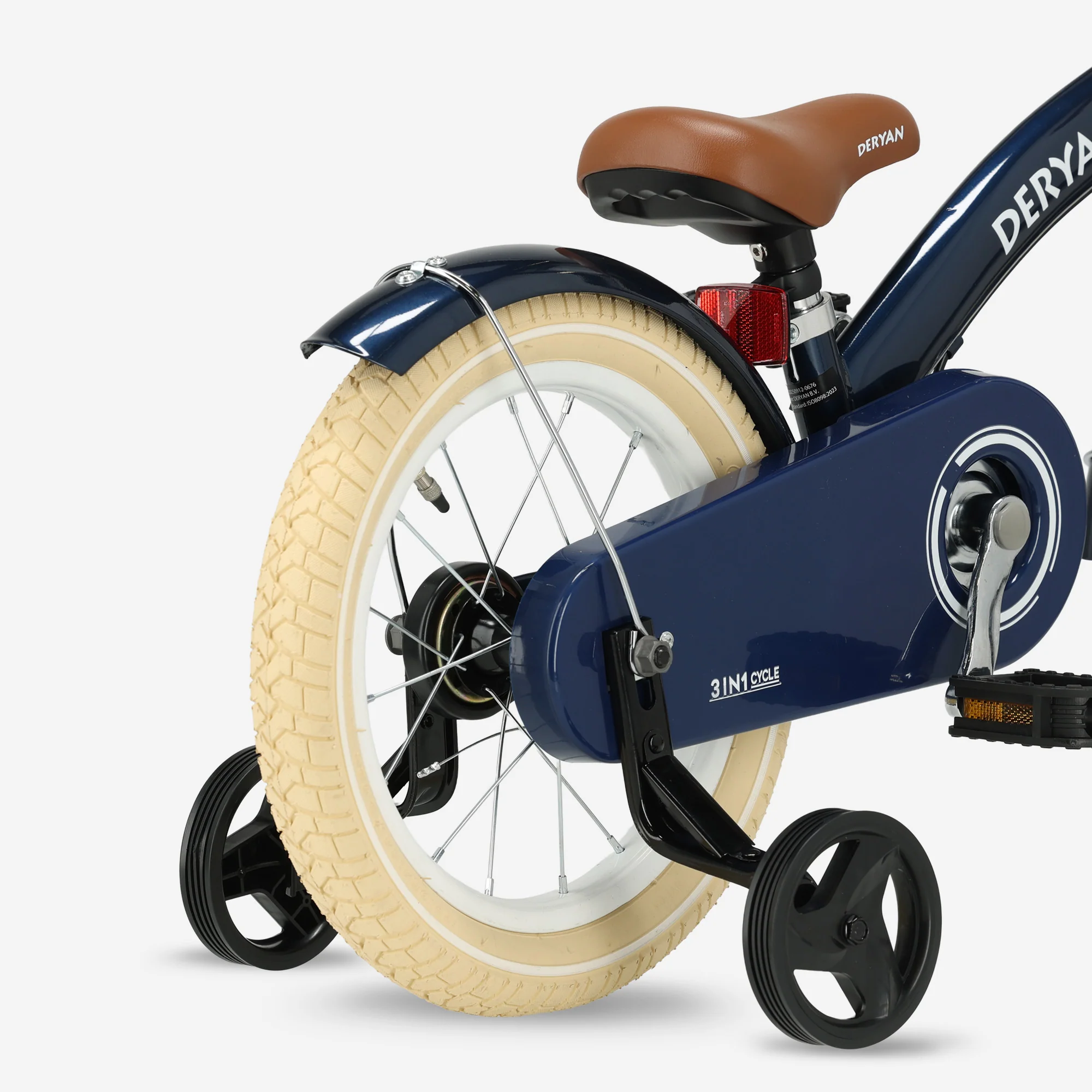 Bicicleta de lujo para niños 14 pulgadas - 3 en 1 - bicicleta de equilibrio Azul - Image 11