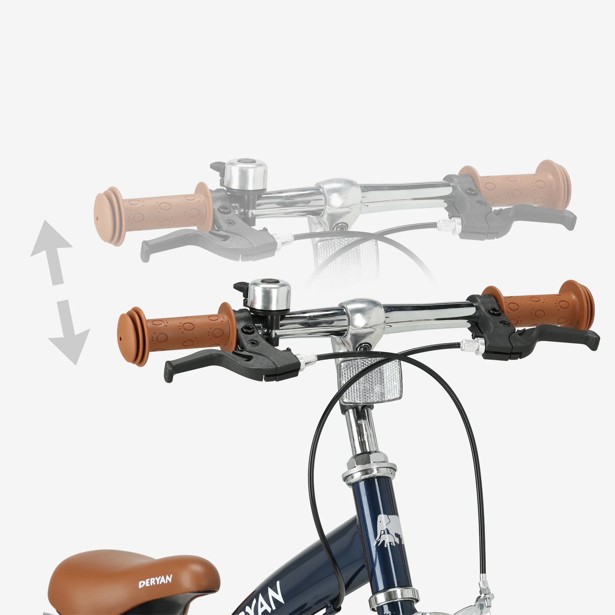 Bicicleta de lujo para niños 14 pulgadas - 3 en 1 - bicicleta de equilibrio Azul - Image 8