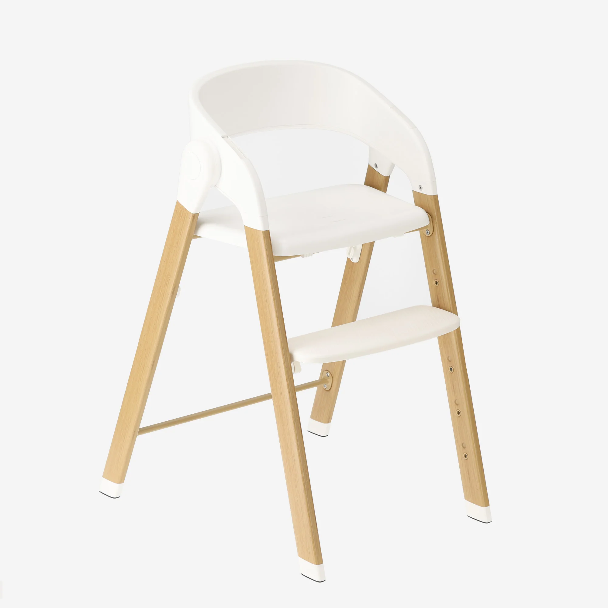 Trona de Lujo Blanca / Madera - Image 11
