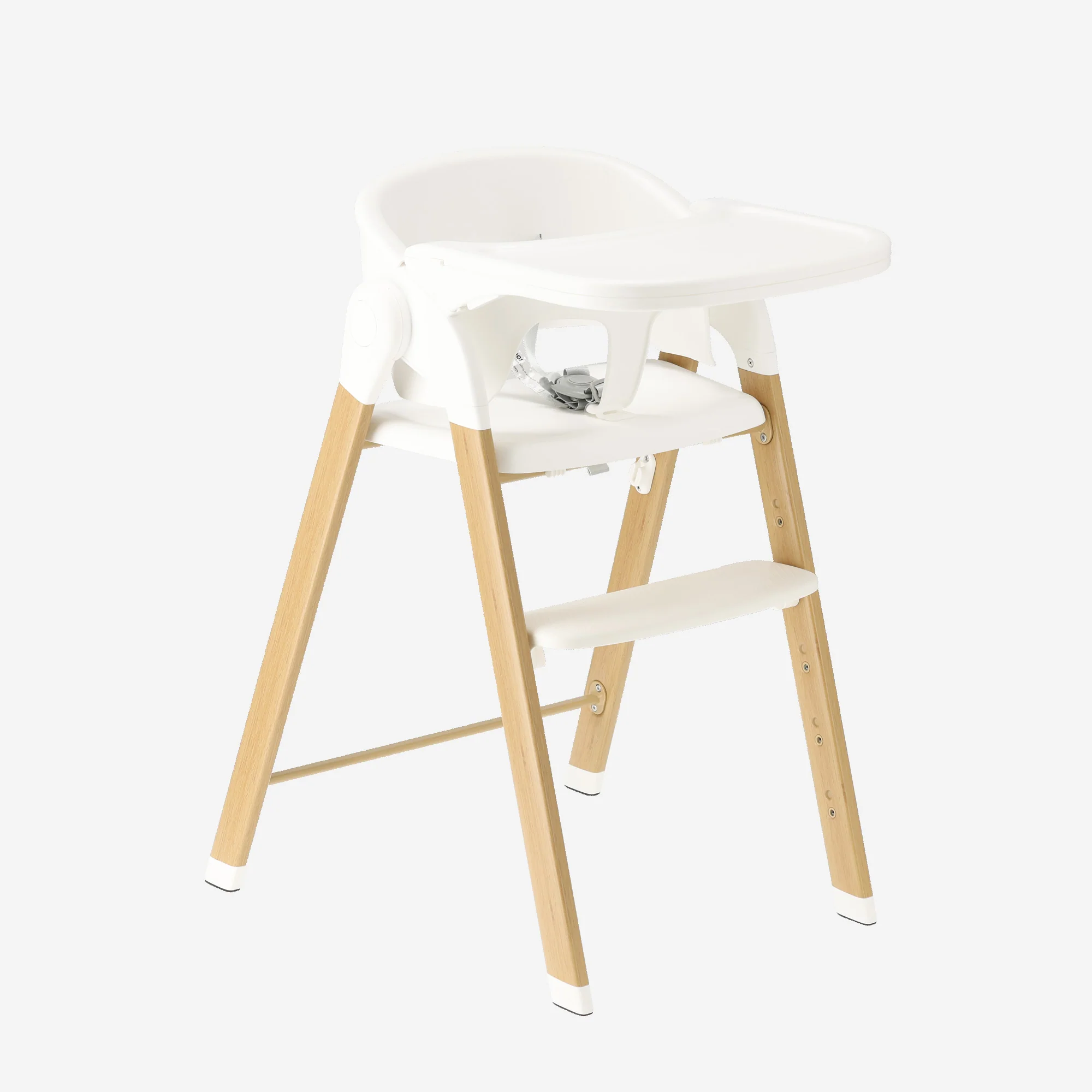 Trona de Lujo Blanca / Madera - Image 2