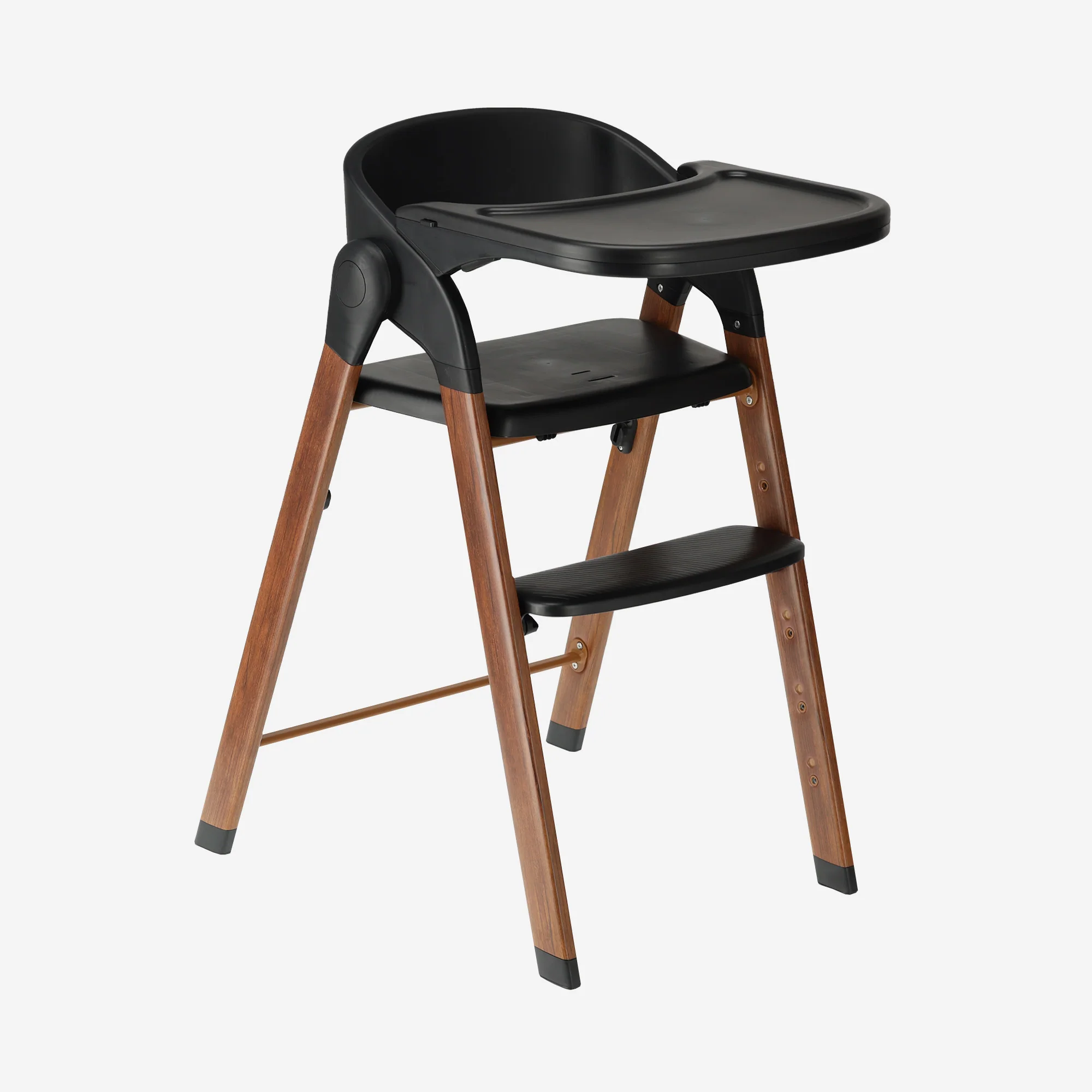 Trona de lujo Negro / Madera - Image 16