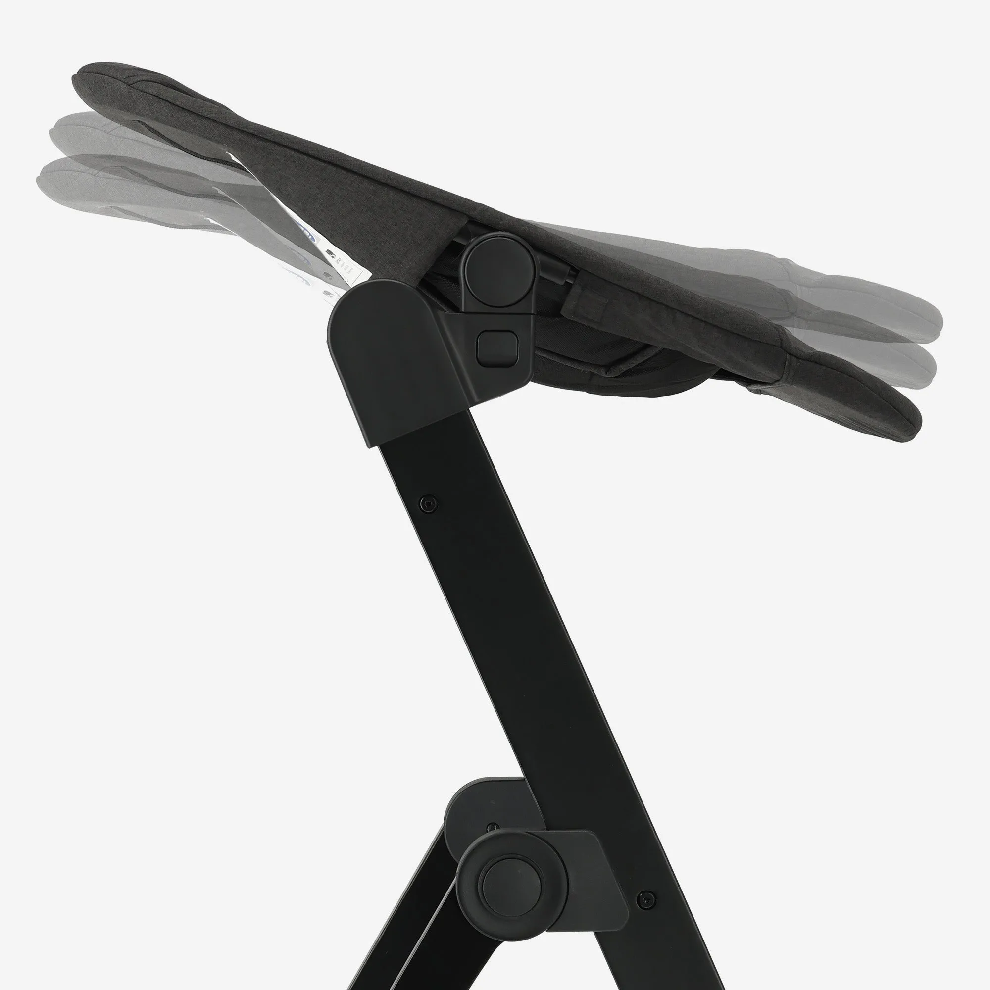 Odin Luxury Wooden Growing Chair Trona con Hamaca - Incluye Bandeja Comedor - Trona Ajustable - Negro - Image 8