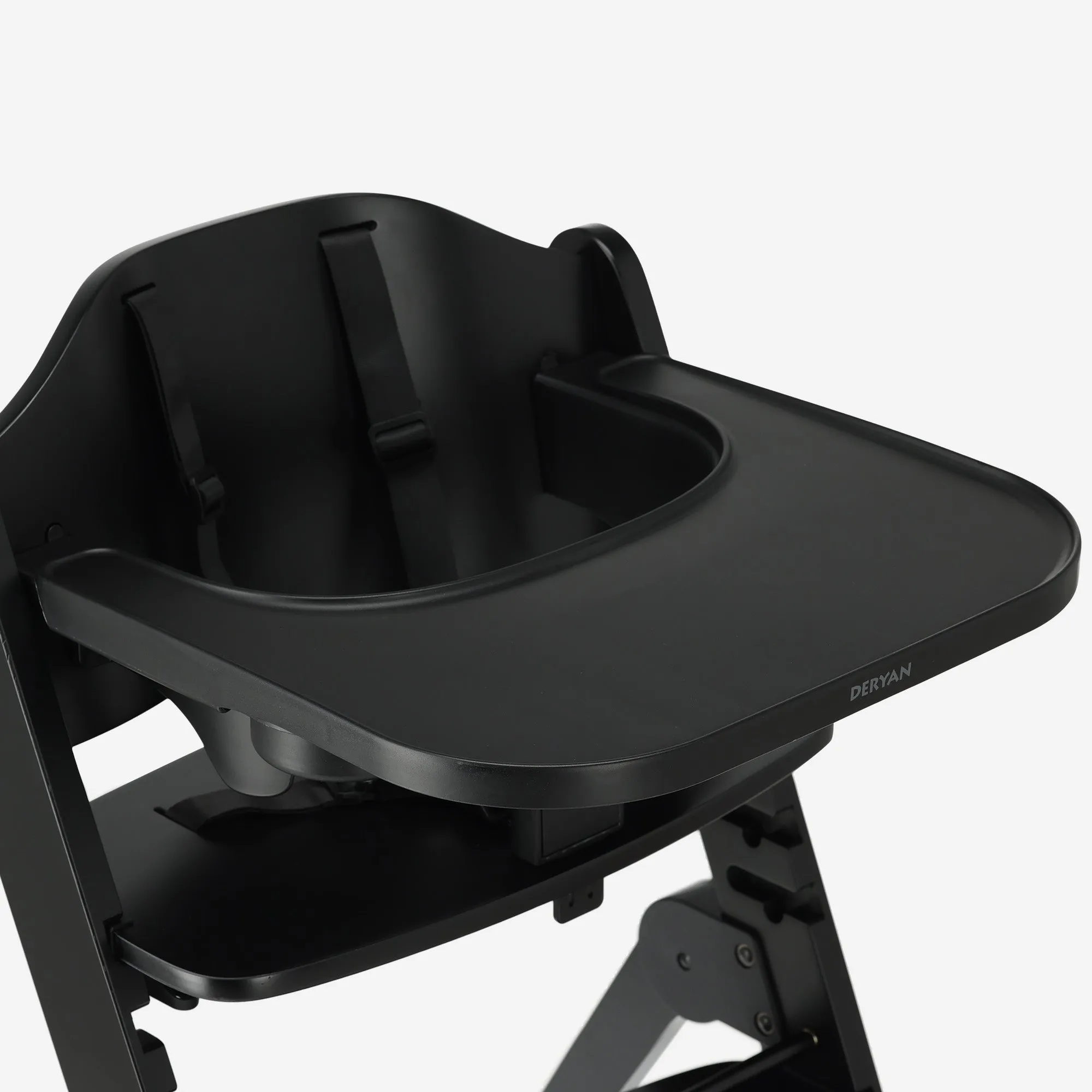 Odin Luxury Wooden Growing Chair Trona con Hamaca - Incluye Bandeja Comedor - Trona Ajustable - Nougat - Image 12