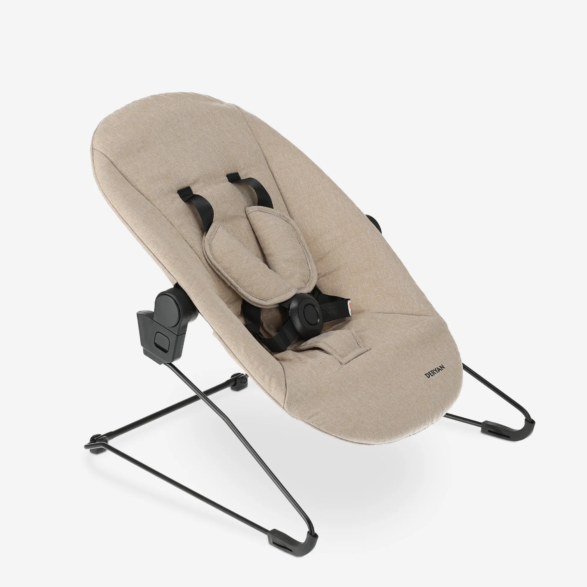Odin Luxury Wooden Growing Chair Trona con Hamaca - Incluye Bandeja Comedor - Trona Ajustable - Nougat - Image 16