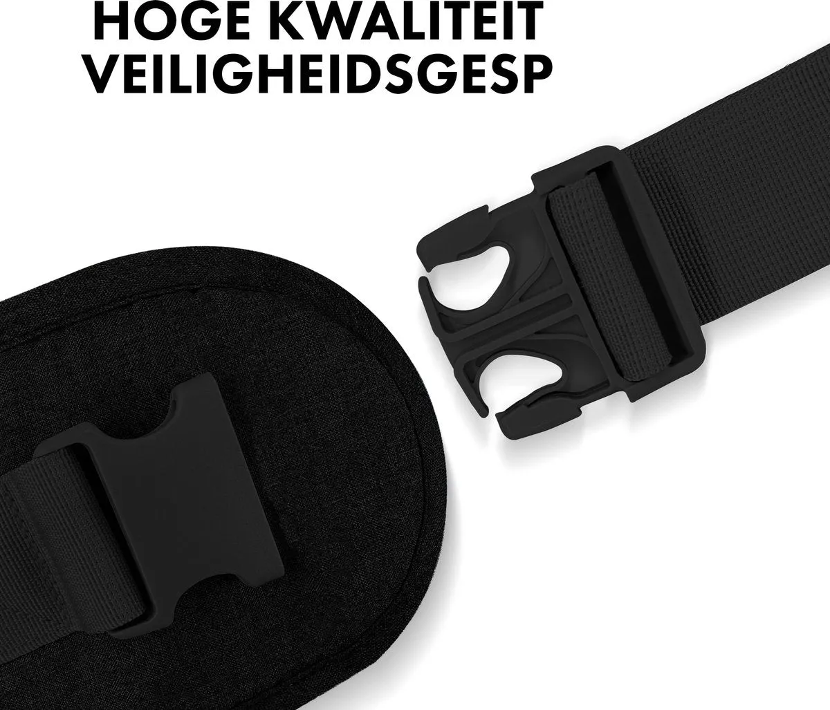 Canguro de Cadera Deluxe - Asiento de Cadera para Bebés y Niños Pequeños - Negro - Image 5