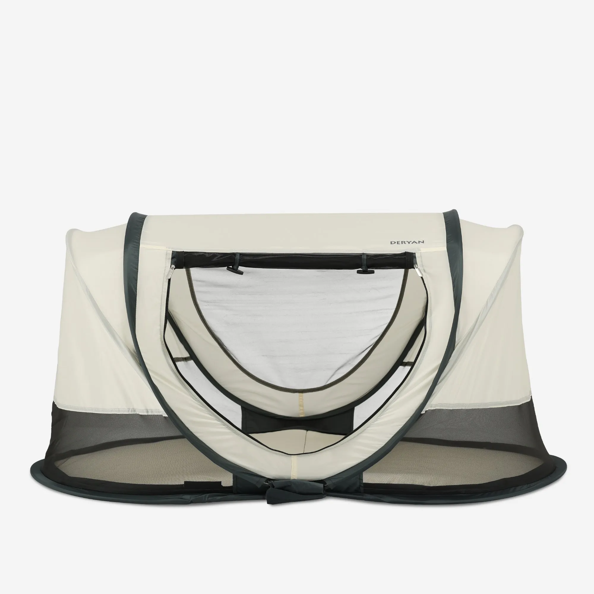 Cuna de camping Scott - Color crema - Image 4