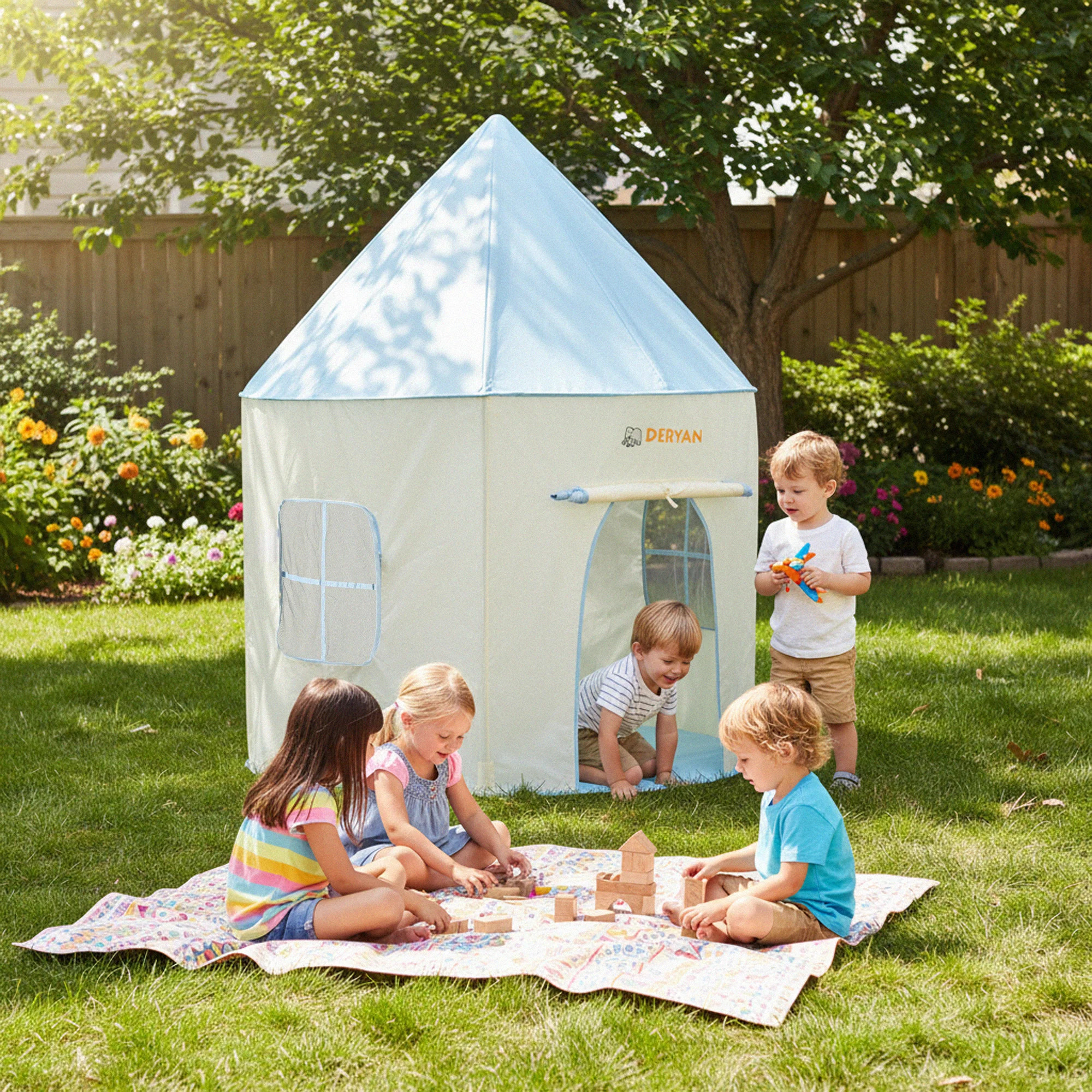 Tienda de campaña Azul - Image 2