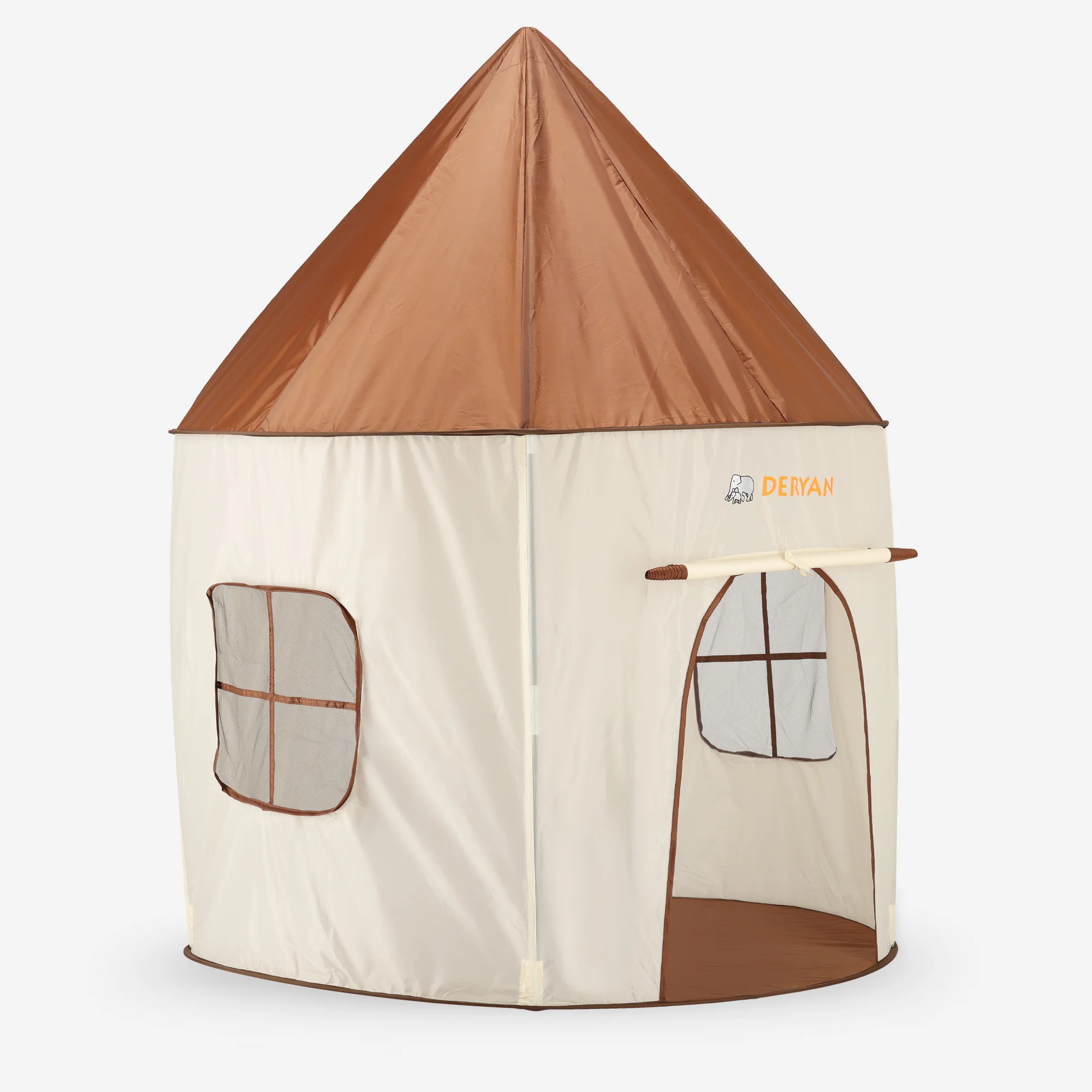 Carpa de juegos Beige y Marrón - Image 4