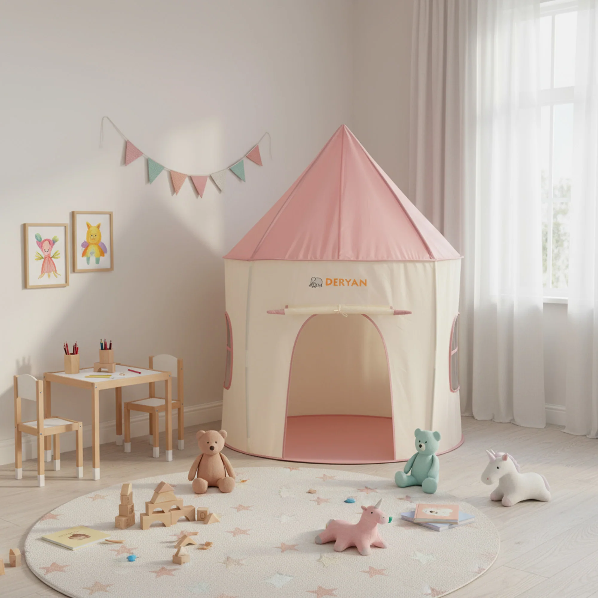 Tienda de campaña Rosa - Image 2